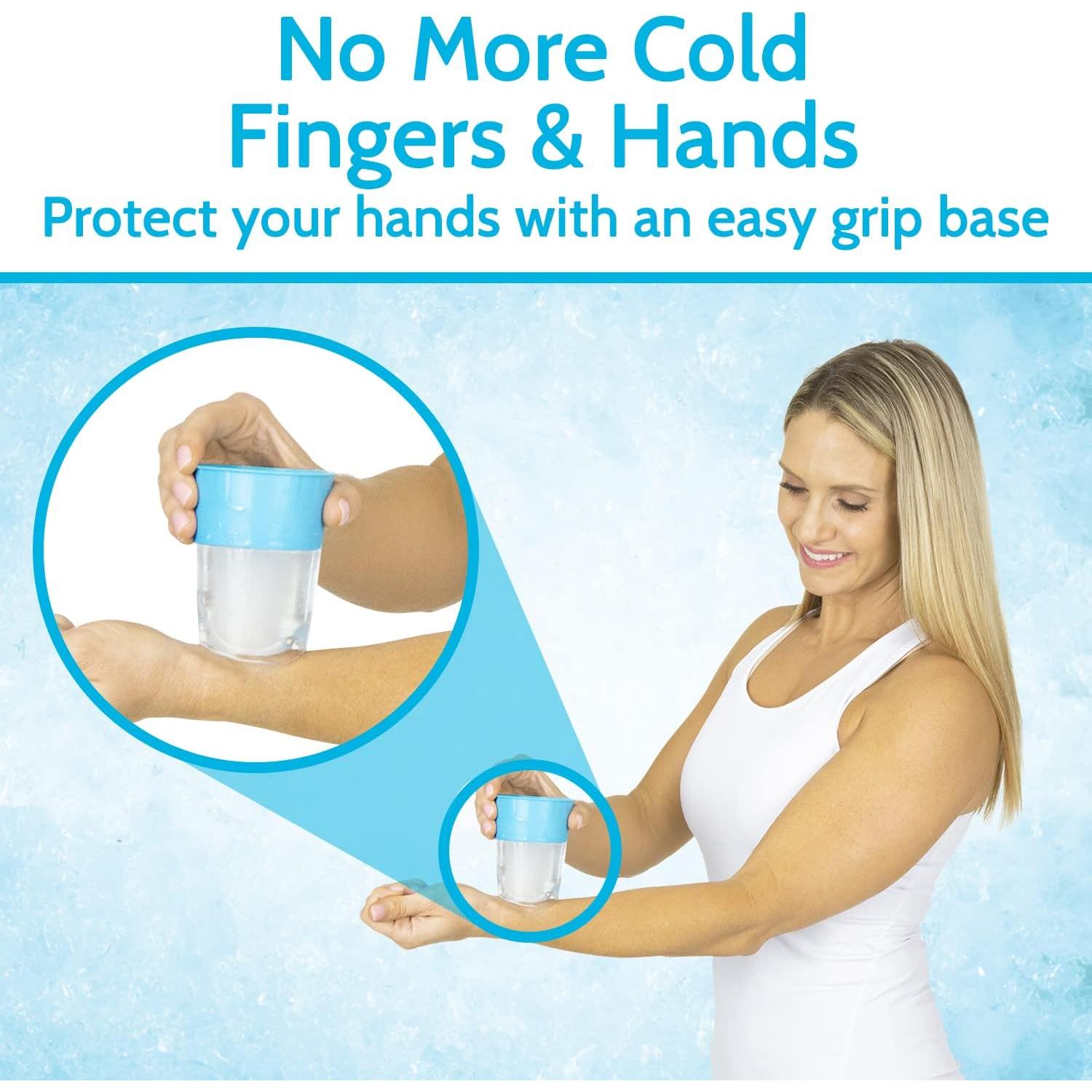 Copas de Hielo Arctic Flex - Masajeador Facial Reutilizable