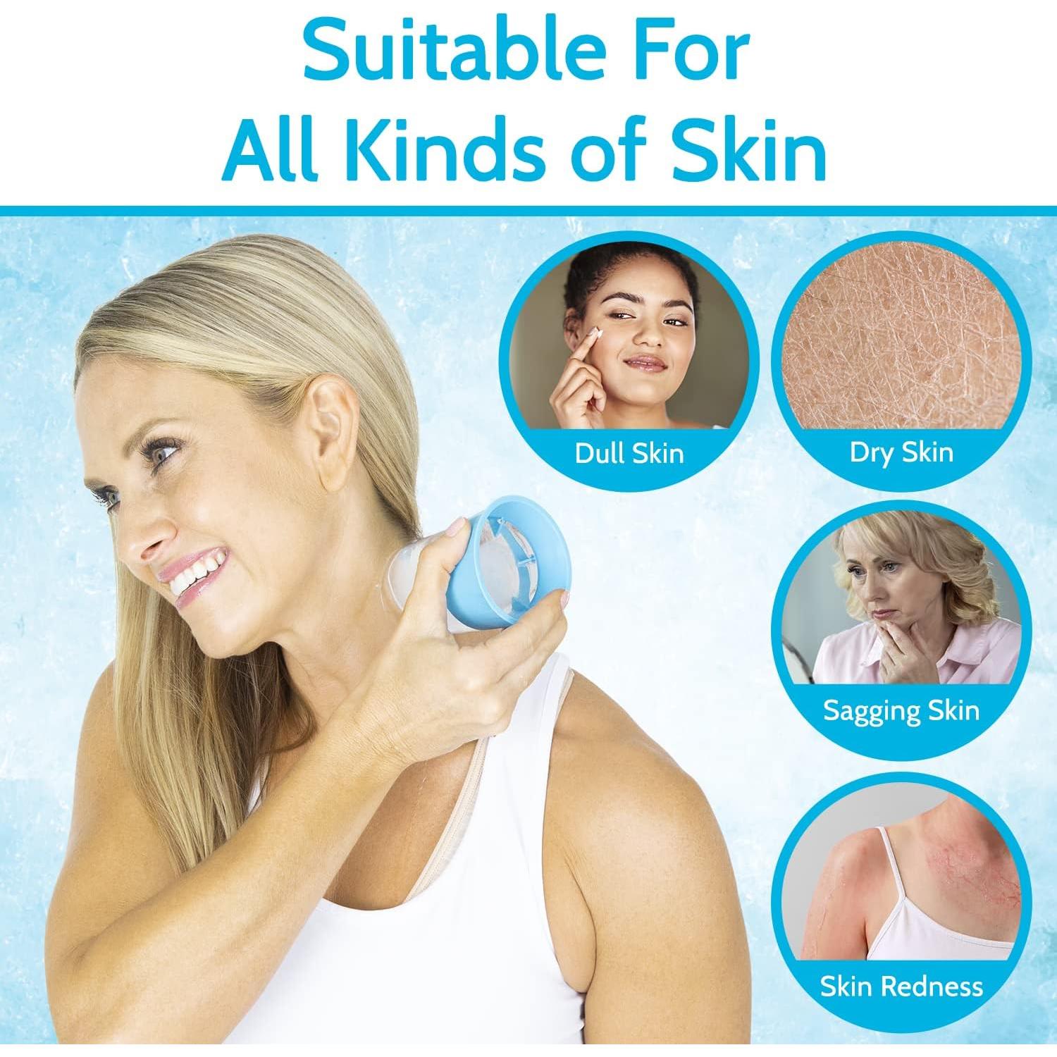 Copas de Hielo Arctic Flex - Masajeador Facial Reutilizable