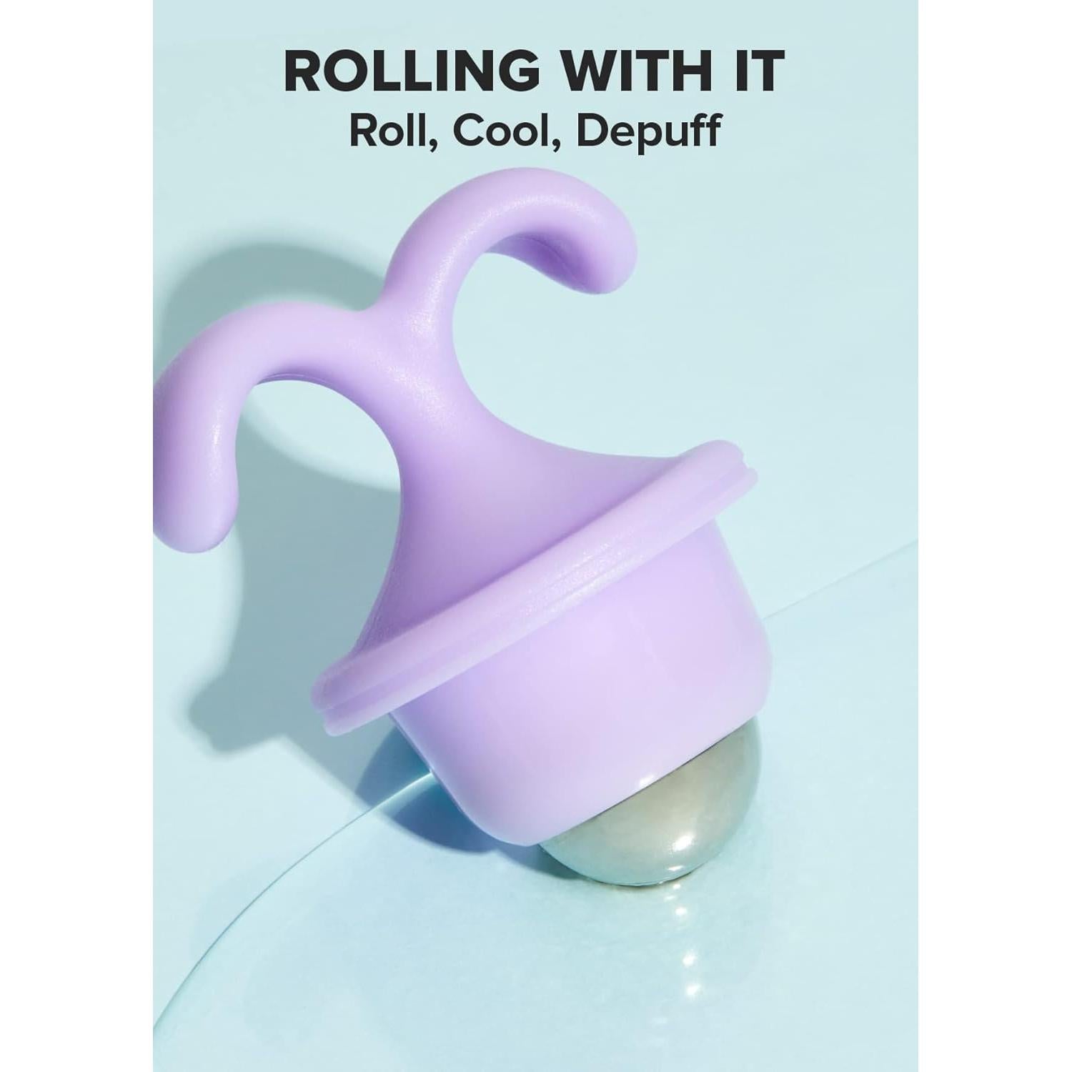 Rodillo Facial I DEW CARE - Masajeador Refrigerante 6.99 cm