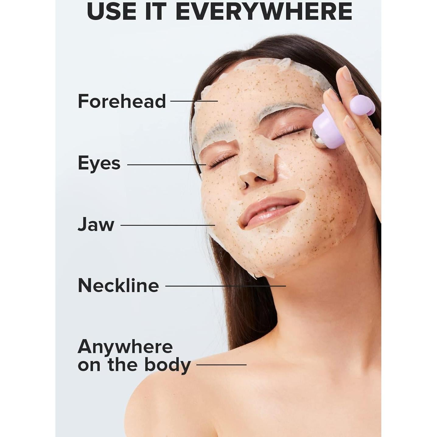 Rodillo Facial I DEW CARE - Masajeador Refrigerante 6.99 cm