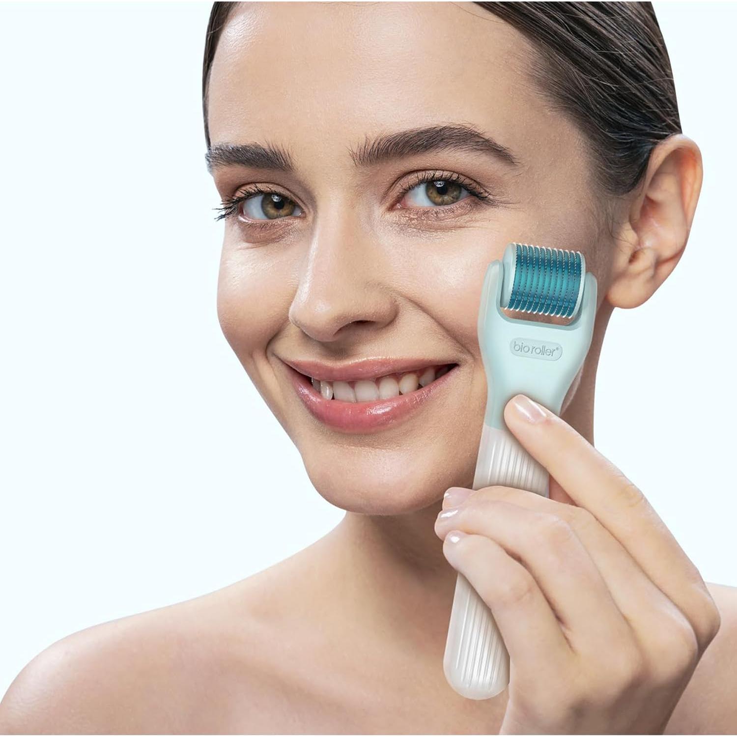 Kit Derma Roller GDBANLIMI 10 en 1 con 9 Cabezas