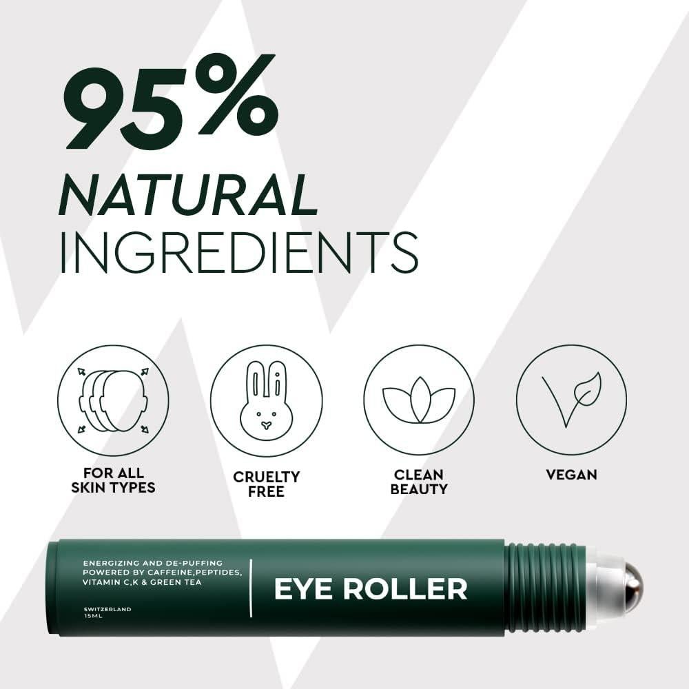 Rodillo para Ojos Wolf Project - Suero Energizante 15ml