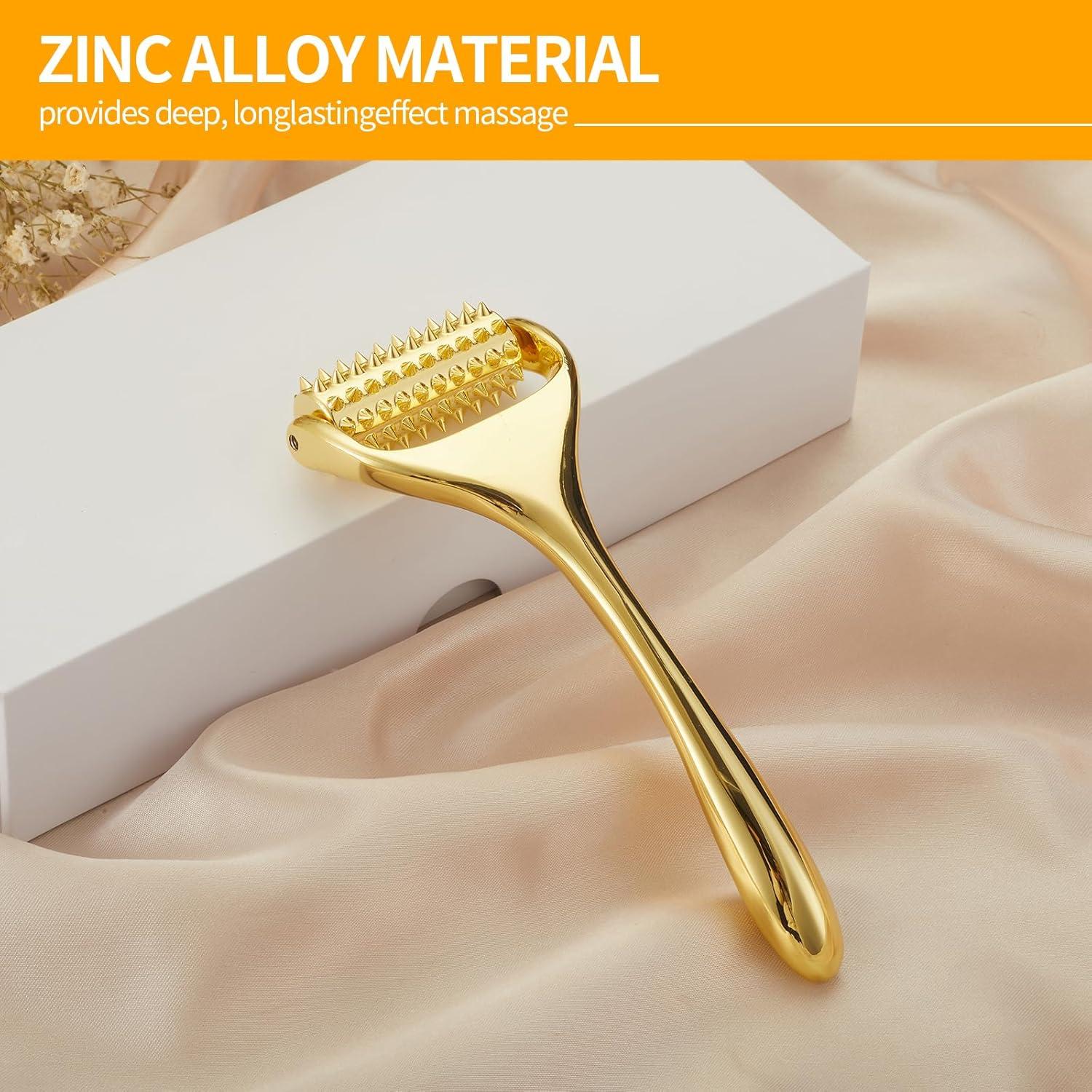 Rodillo de Acupuntura Running Man MRGL-04 Oro - Masaje Facial