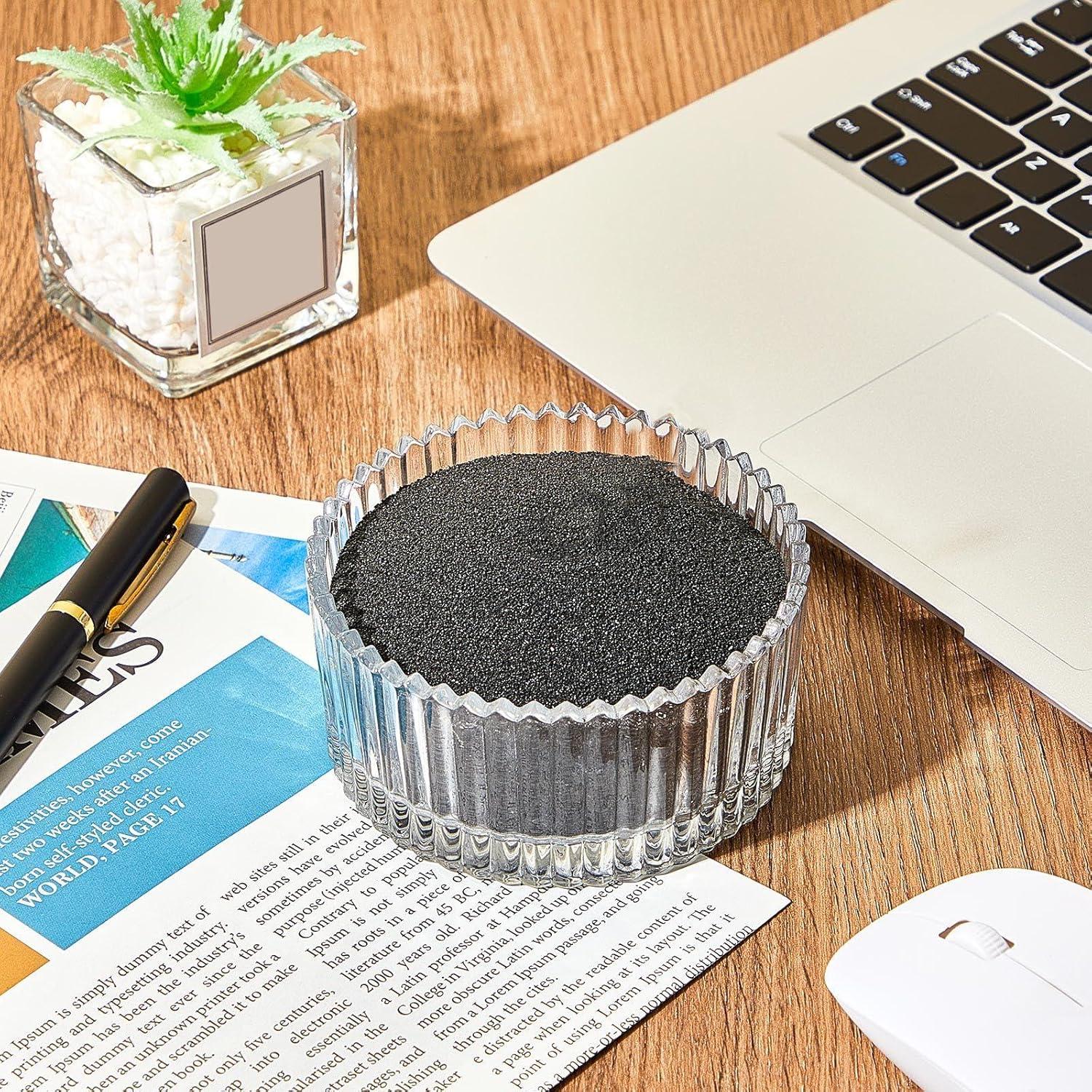 Relleno de Arena de Sílice Negra Sasylvia 5 Paquetes 5 kg