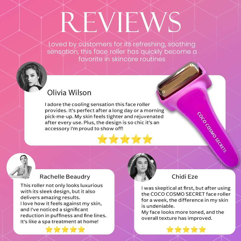 Rodillo de Hielo Coco Cosmo Secrets - Alivio Facial
