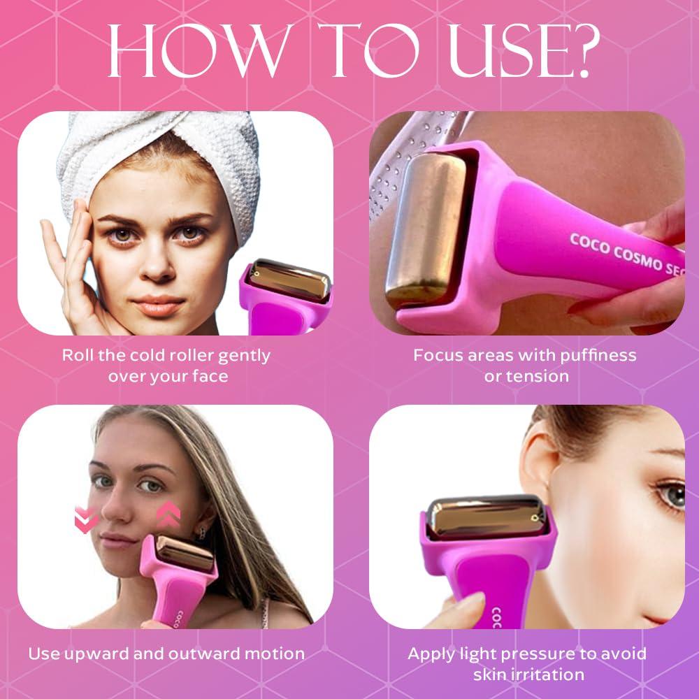 Rodillo de Hielo Coco Cosmo Secrets - Alivio Facial