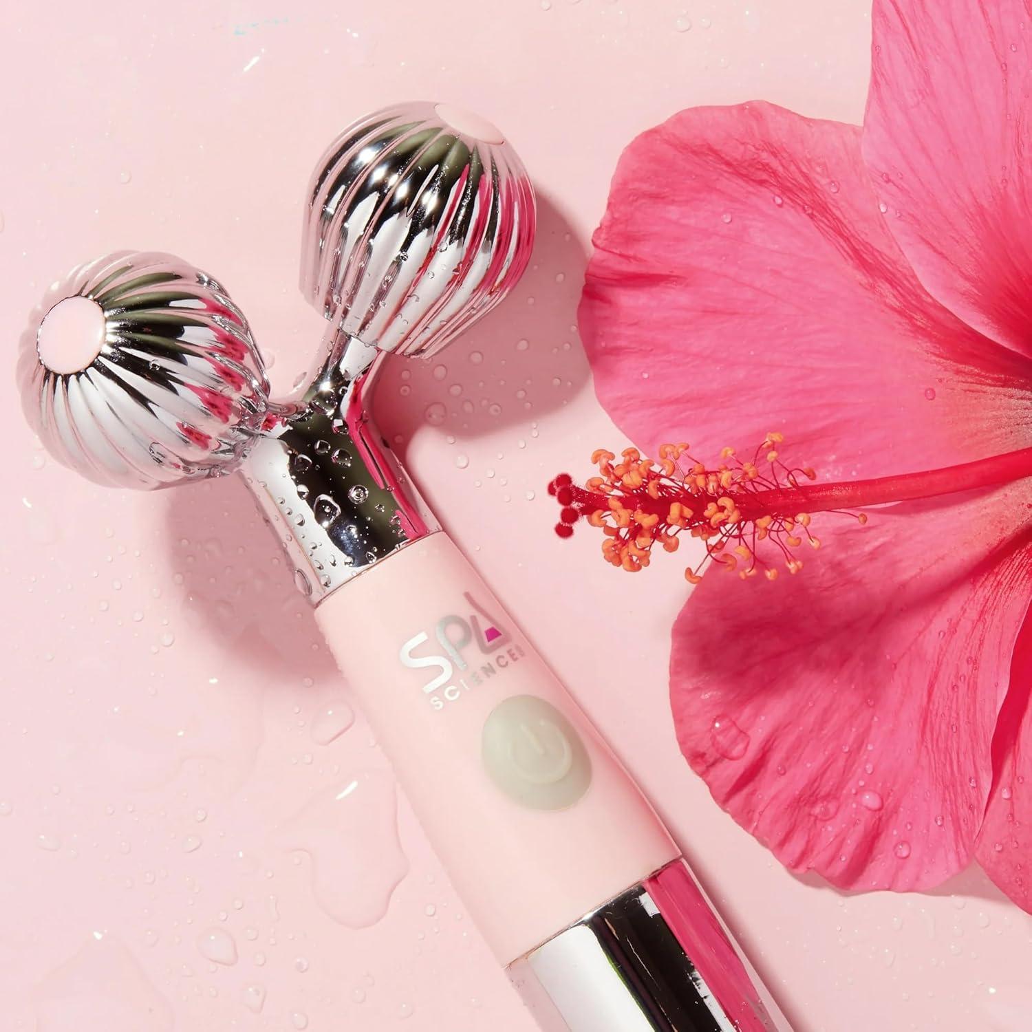 Rodillo de Contorno de Hielo y Calor Spa Sciences ISLA - Cuarzo Rosa