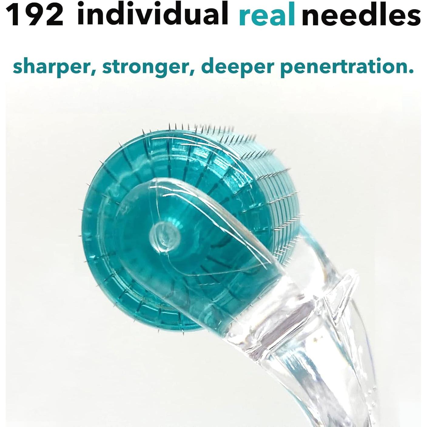 Derma Roller NNBHH 192 Microagujas Titanio Cuidado Facial