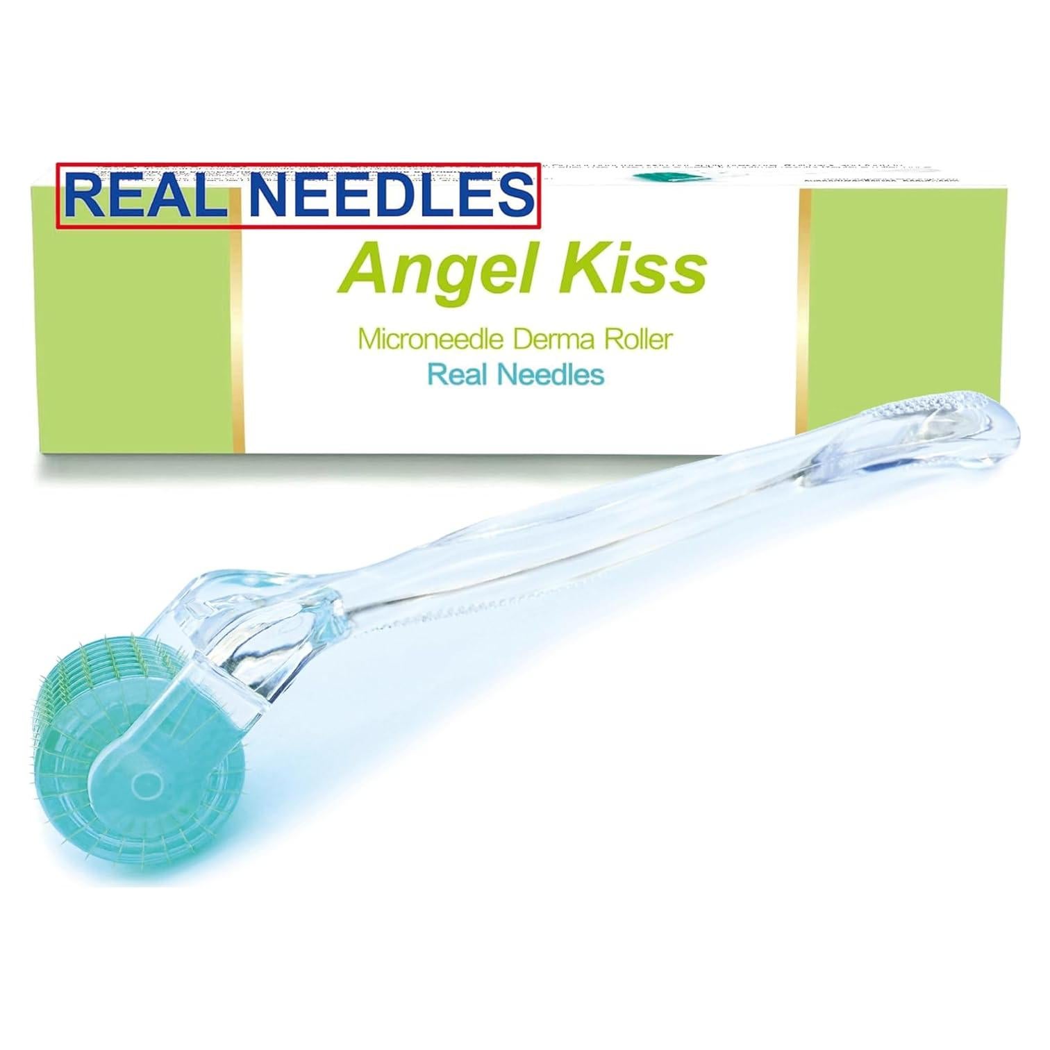 Rodillo Derma Angel Kiss 192 Agujas Titanio 0.30mm Facial