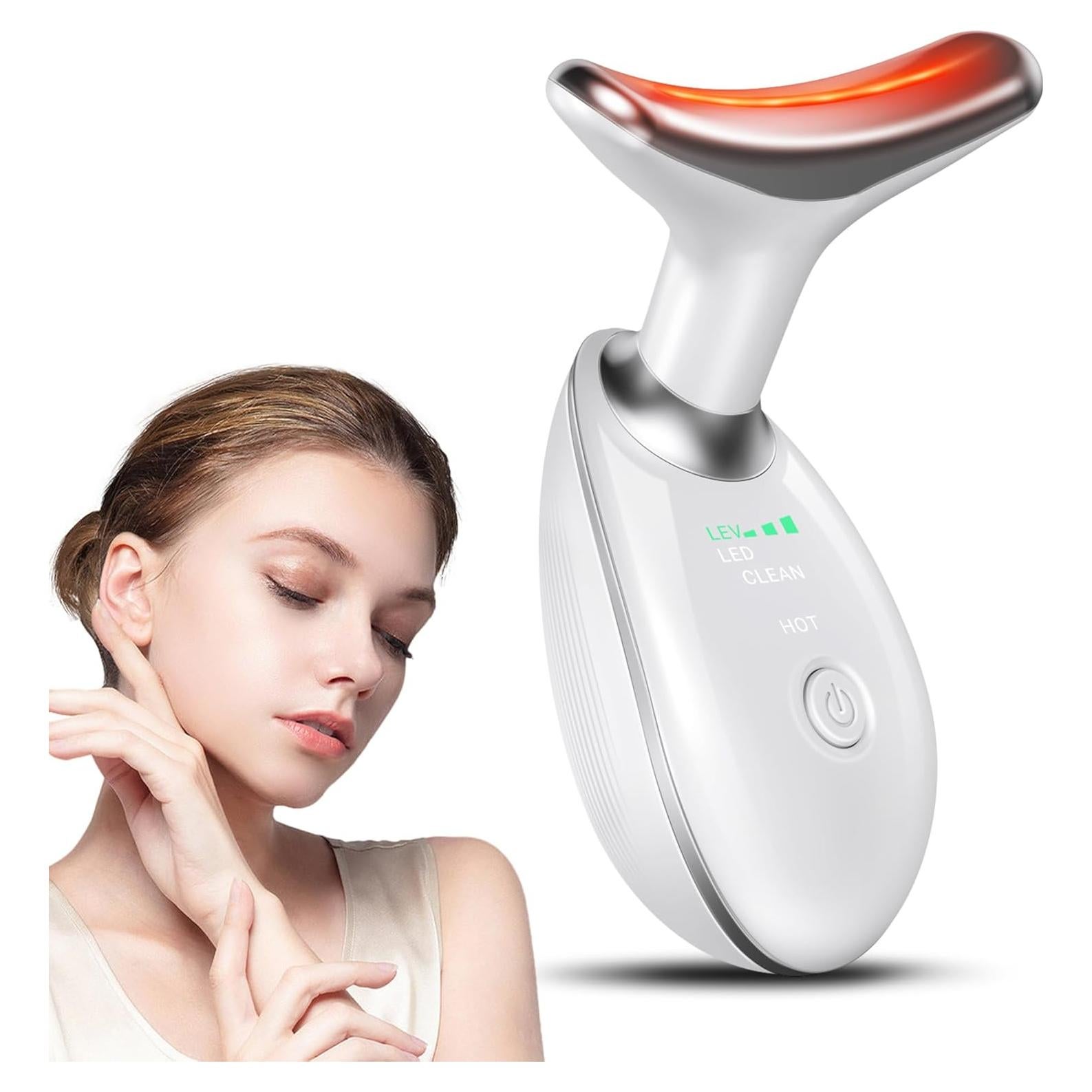 Masajeador Facial Rilzii para Cuello y Cara, Rejuvenecedor