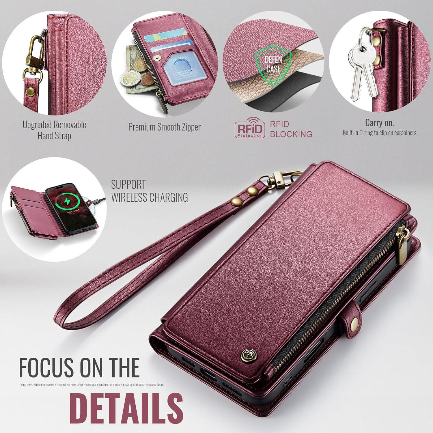 Funda Cartera Defencase para iPhone 13 con Bloqueo RFID