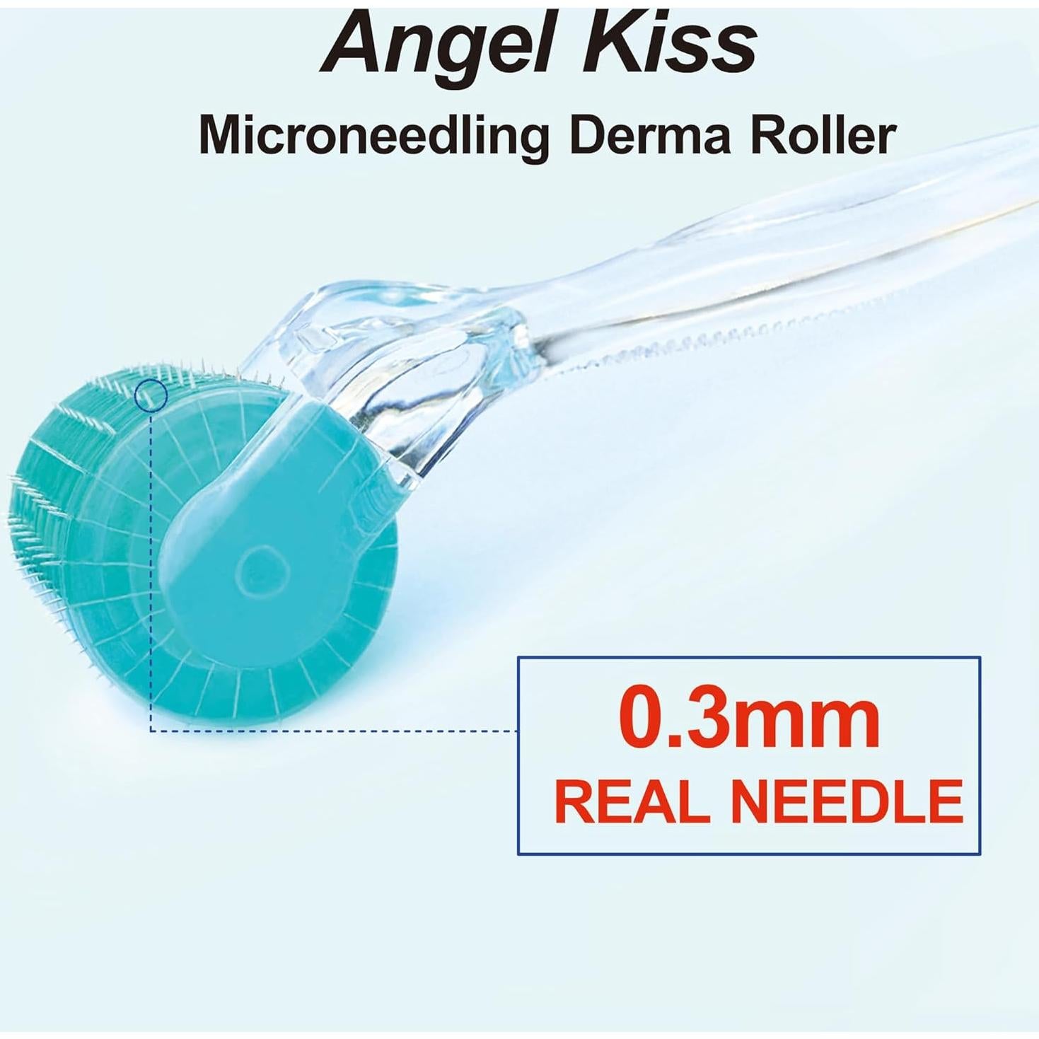 Derma Roller Angel Kiss 0.30mm 192 Agujas Acero Inoxidable
