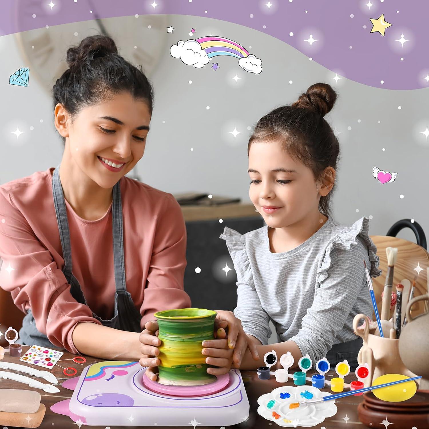 Rueda de Alfarería Weirtoya Unicornio con Arcilla 1,55 kg