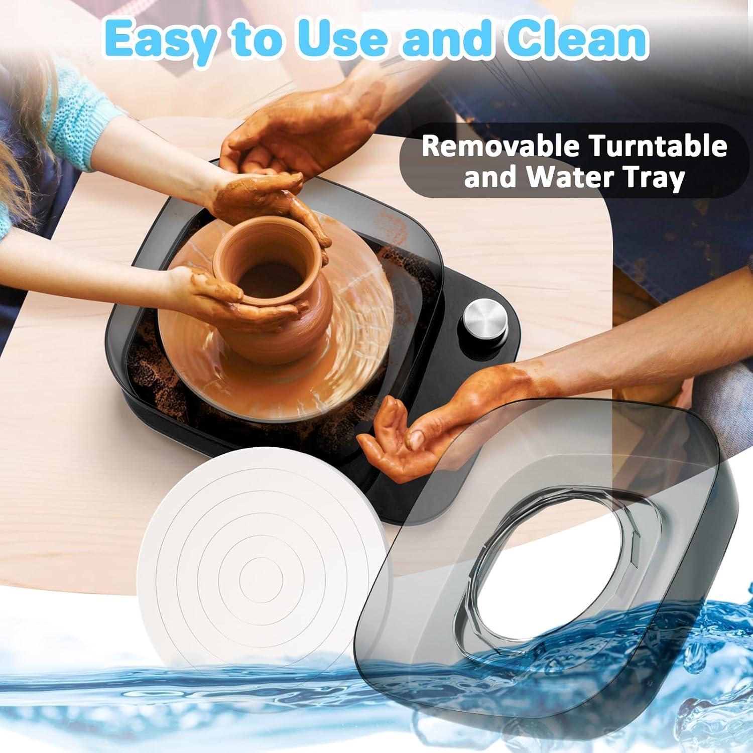 Torno de Alfarería Innofans para Niños - Kit Completo