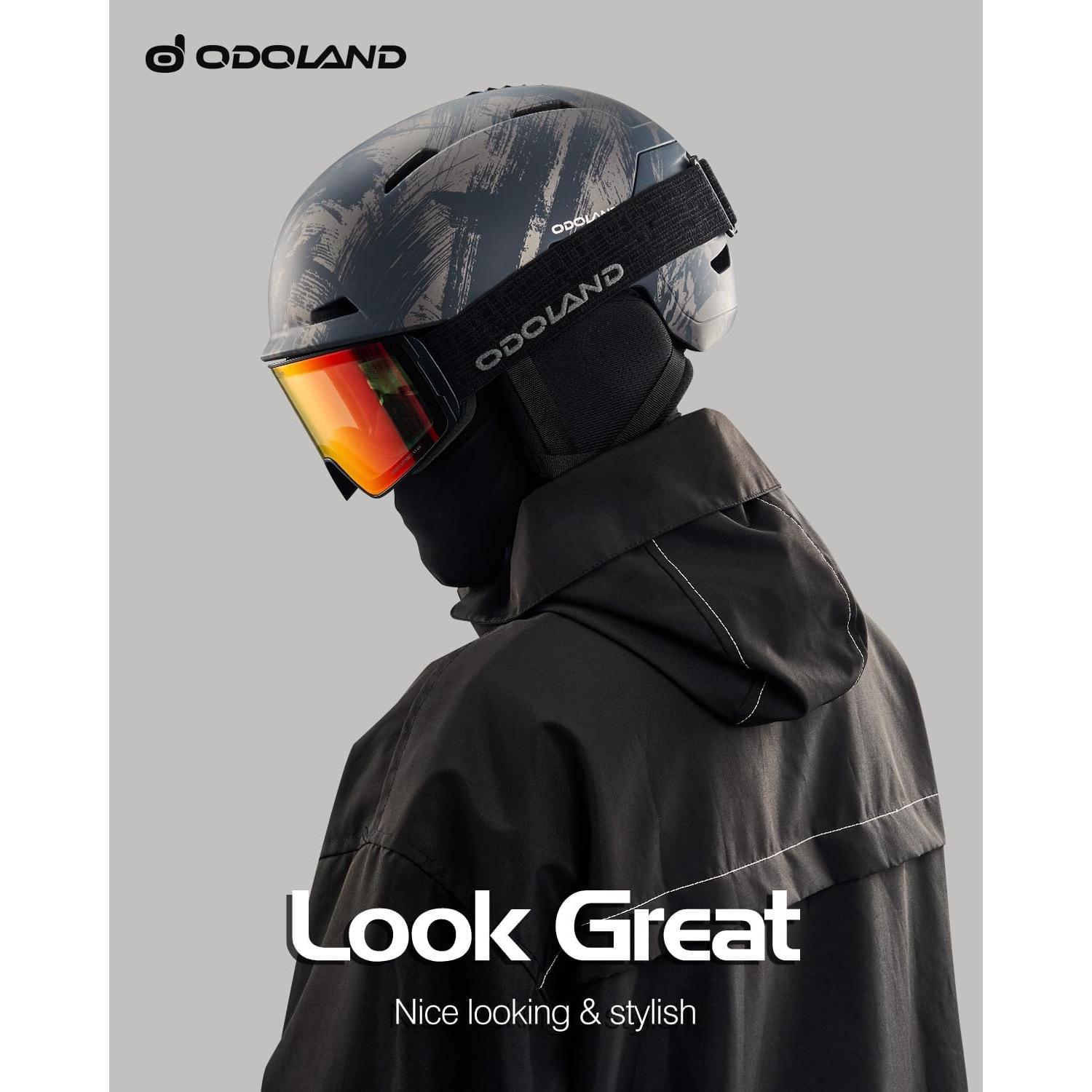 Gafas de Esquí Fotoquímicas Odoland Unisex con Correa Patrón