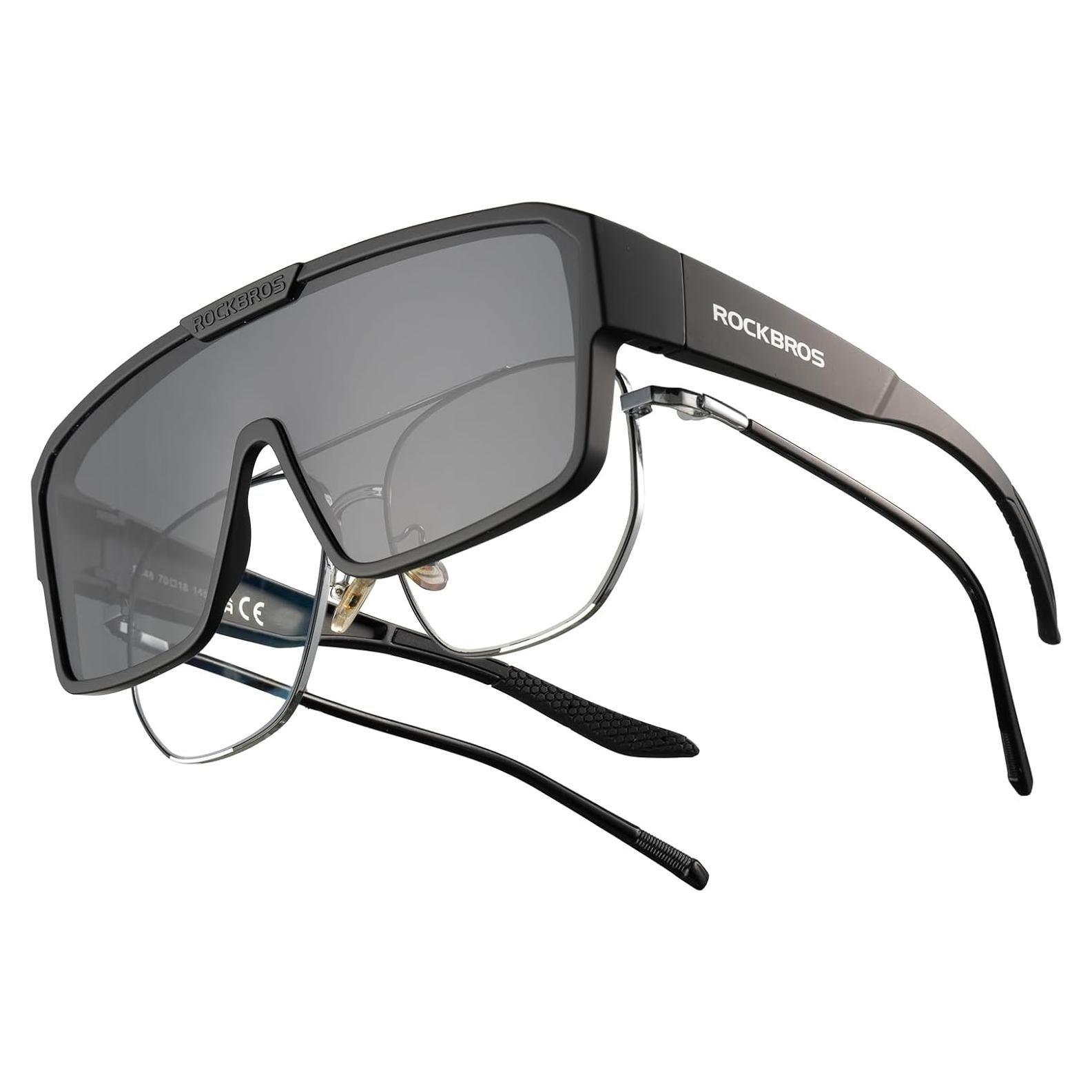Gafas de sol ROCKBROS polarizadas para uso sobre gafas