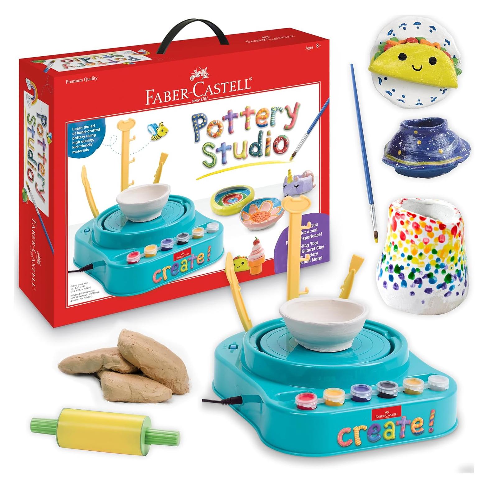 Faber-Castell Estudio de Cerámica - Kit para Niños 8+