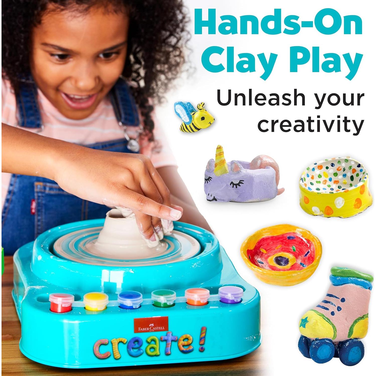 Faber-Castell Estudio de Cerámica - Kit para Niños 8+