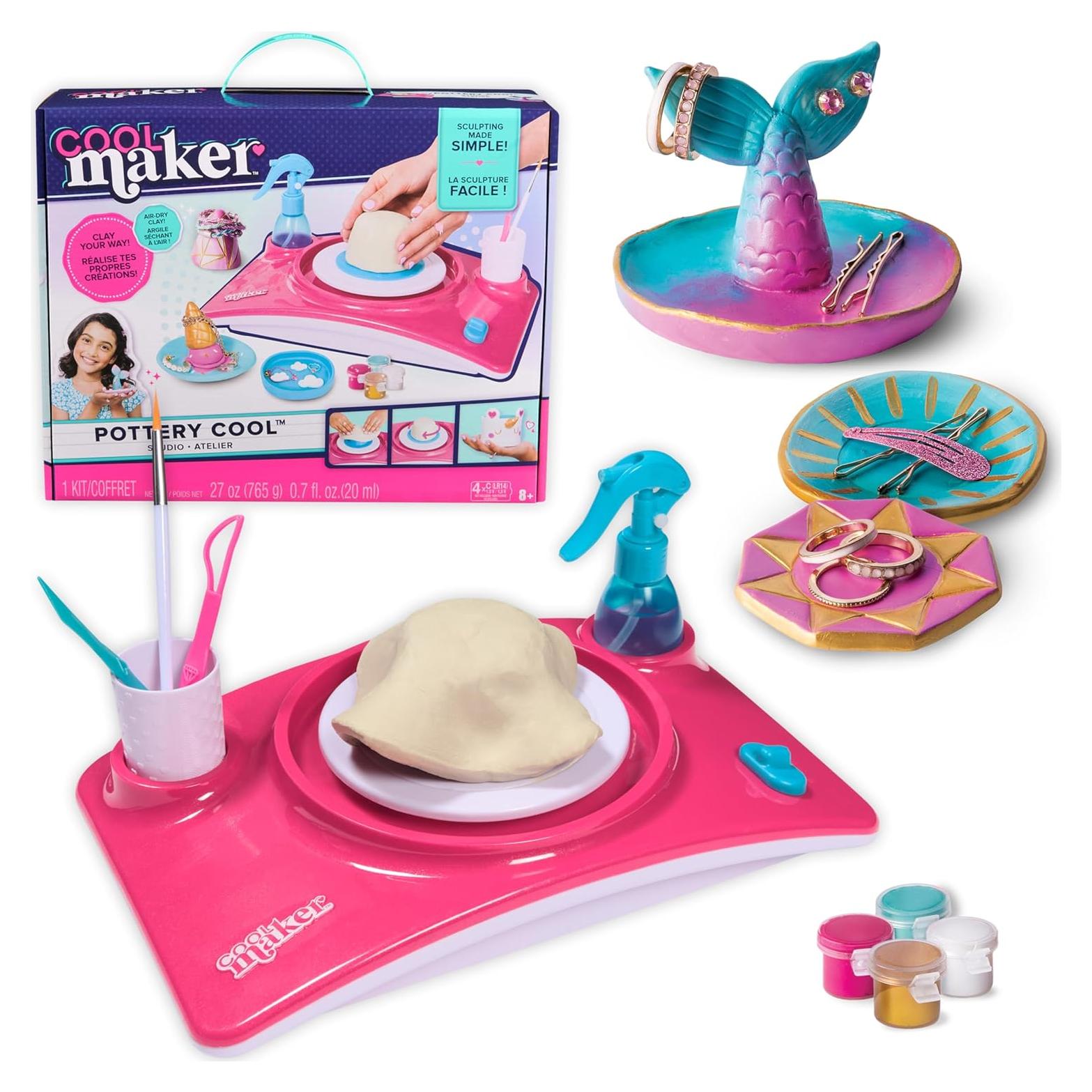 Estudio de Cerámica Cool Maker con Rueda de Alfarería