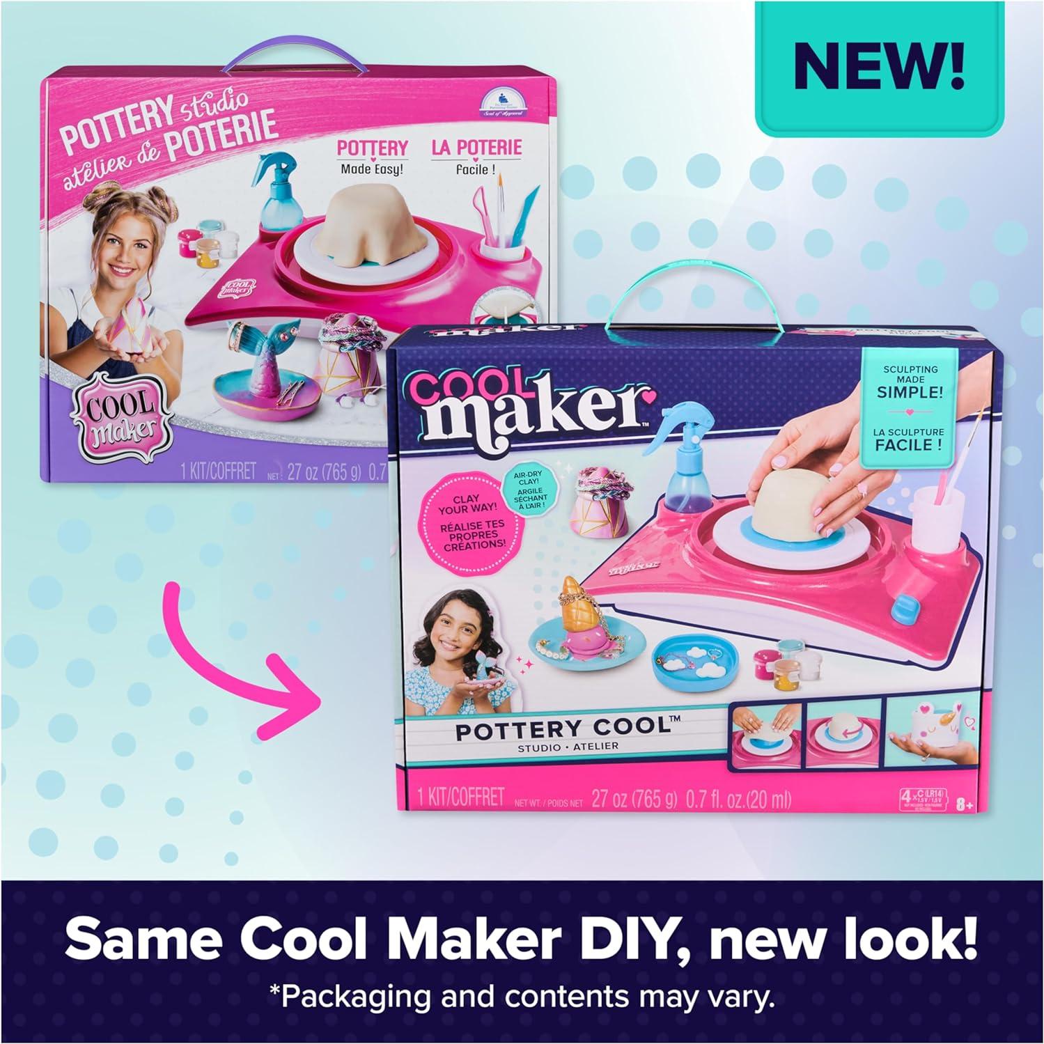 Estudio de Cerámica Cool Maker con Rueda de Alfarería