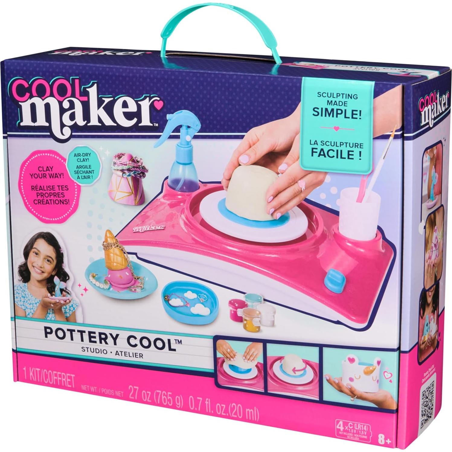 Estudio de Cerámica Cool Maker con Rueda de Alfarería