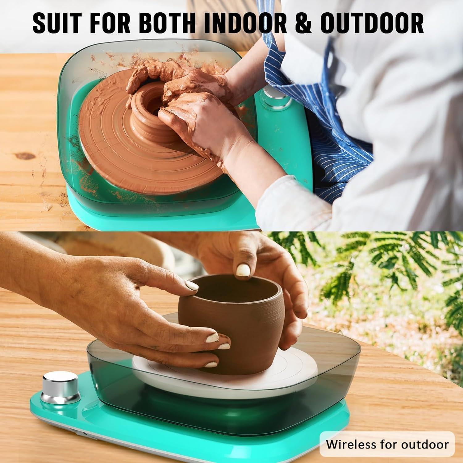 Torno de Alfarería Insnug ISG-841055555 24.89x19.05cm Verde