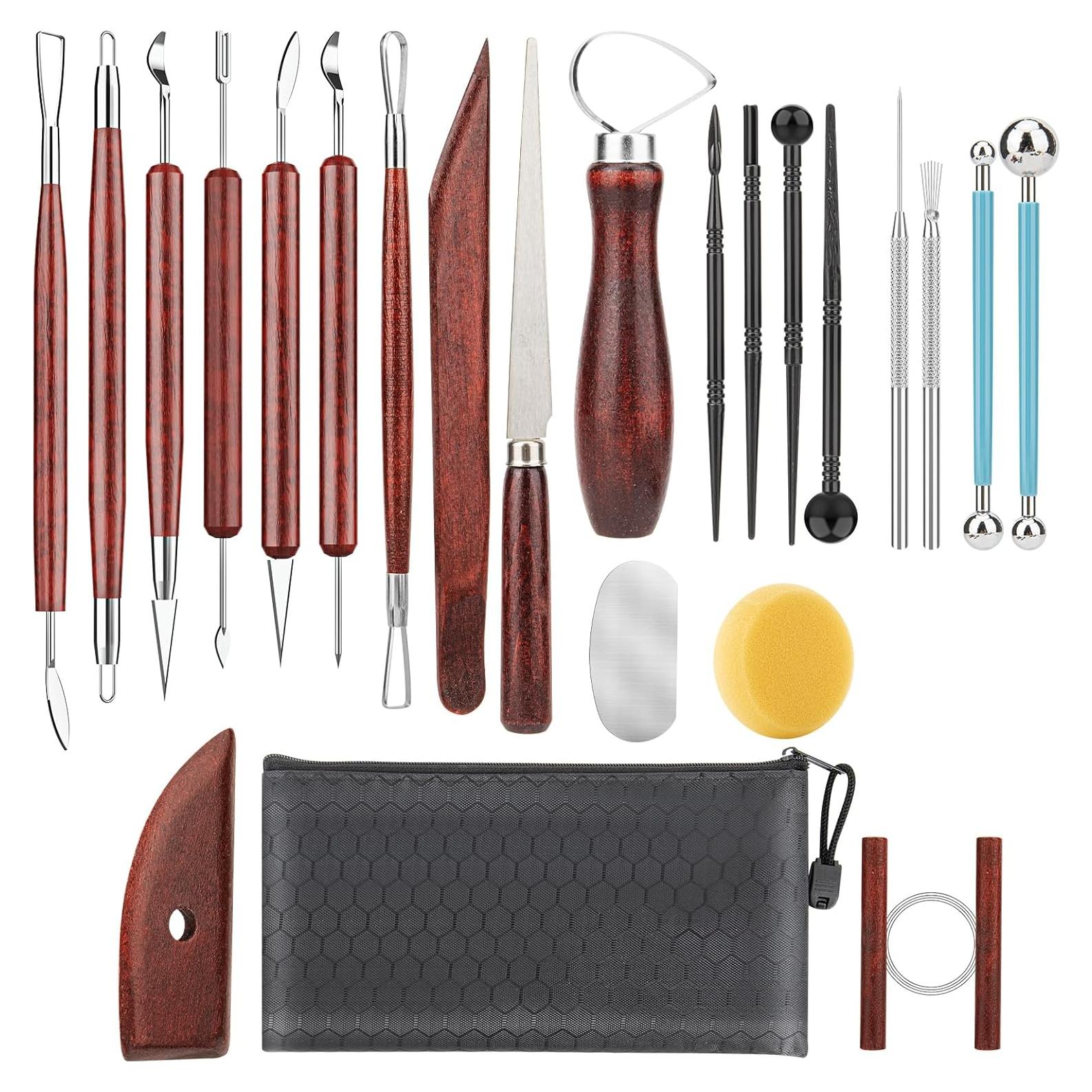 Juego de 23 Herramientas de Arcilla UUSYCUN para Modelado