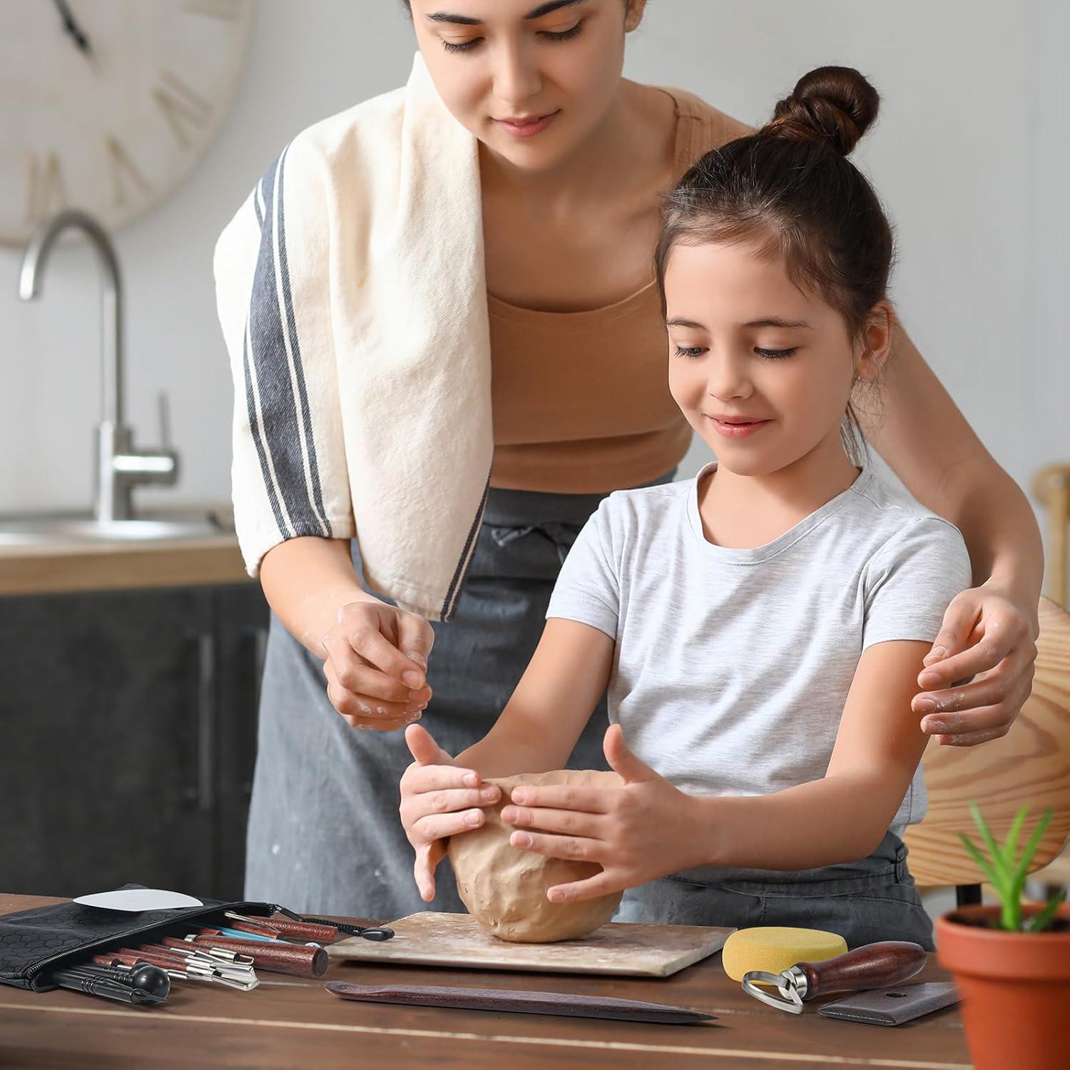 Juego de 23 Herramientas de Arcilla UUSYCUN para Modelado