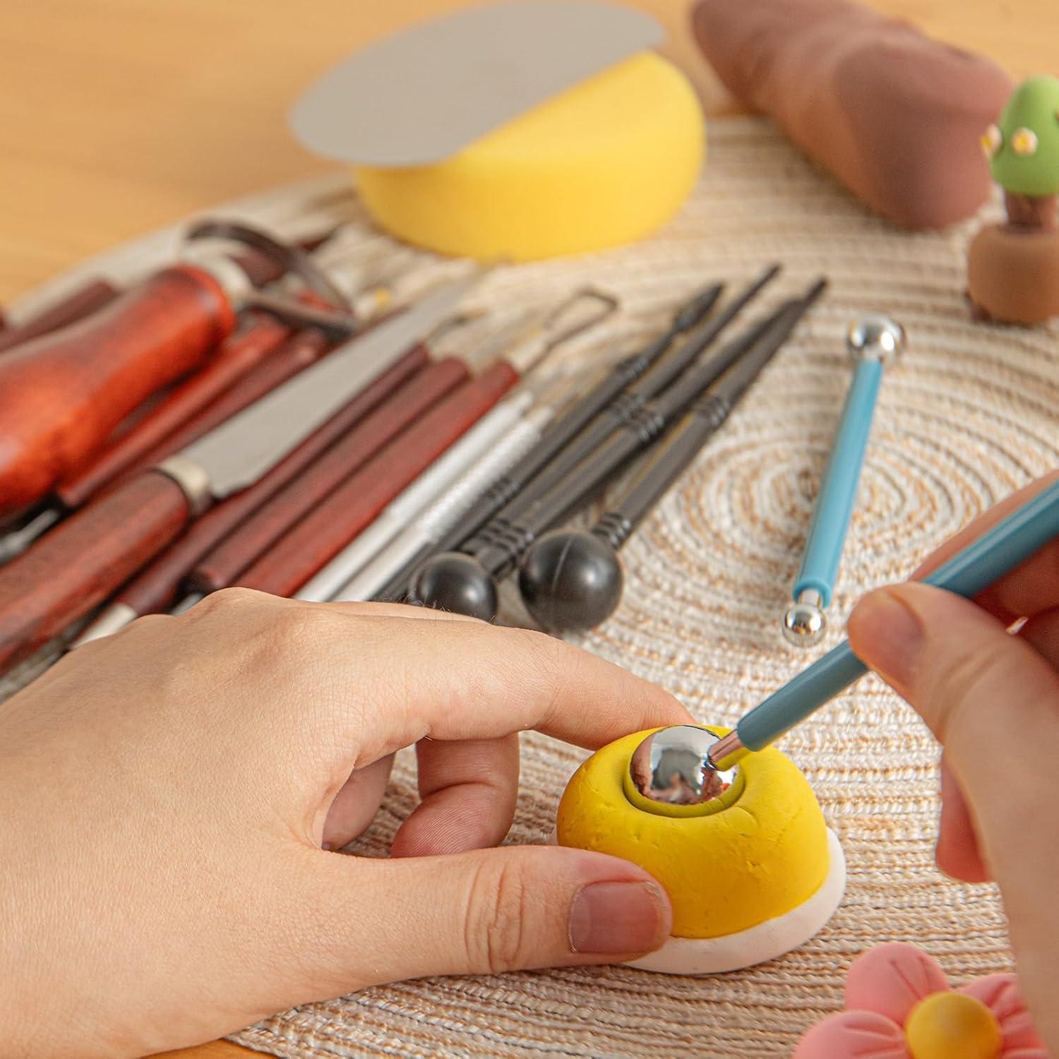 Juego de 23 Herramientas de Arcilla UUSYCUN para Modelado