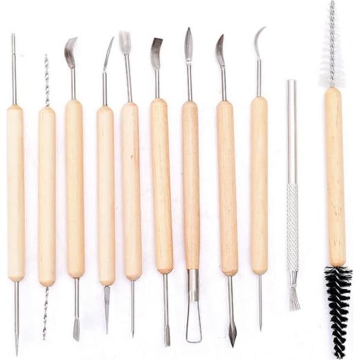 Juego de Herramientas de Arcilla 40PCS WALTERT Kit Cerámica