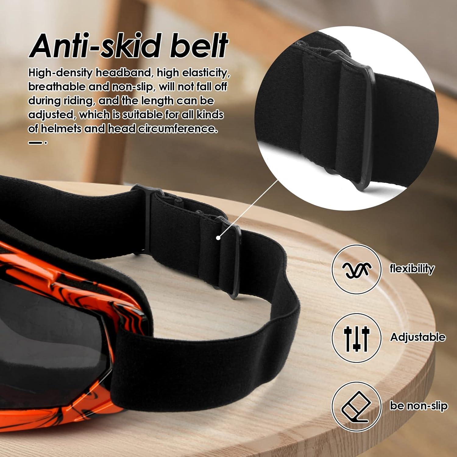 Gafas de Motocicleta GGBuy MT003 UV400 Antiarañazos