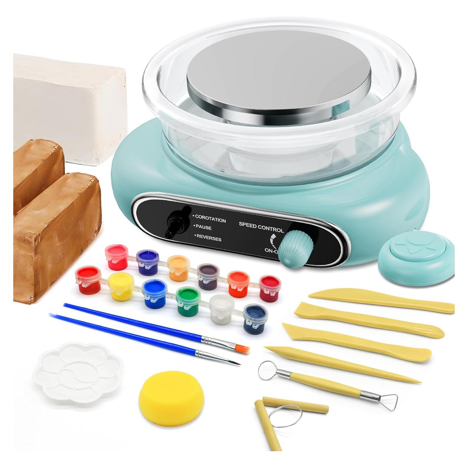 Torno de Alfarería Sockenear D2031 para Niños - Kit Completo