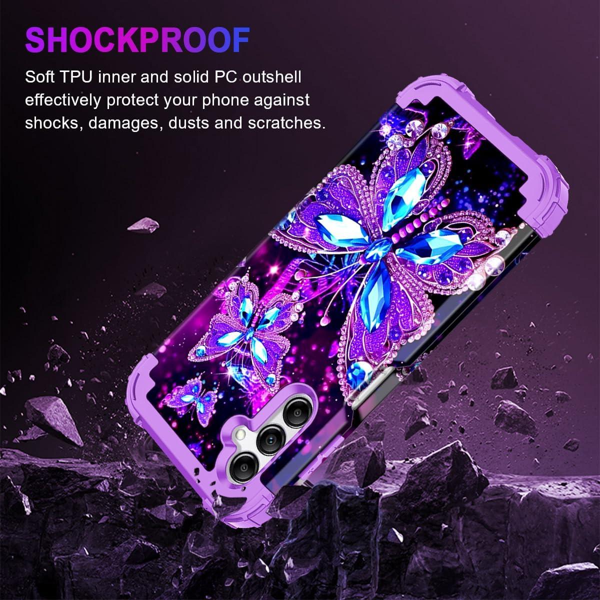 Funda Miqala para Galaxy A14 5G 6.6" Brilla en Oscuridad