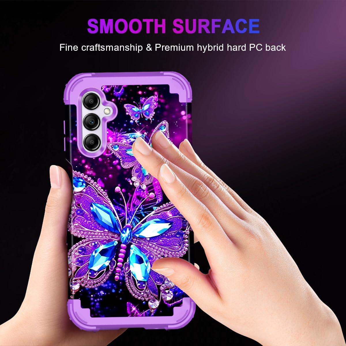 Funda Miqala para Galaxy A14 5G 6.6" Brilla en Oscuridad