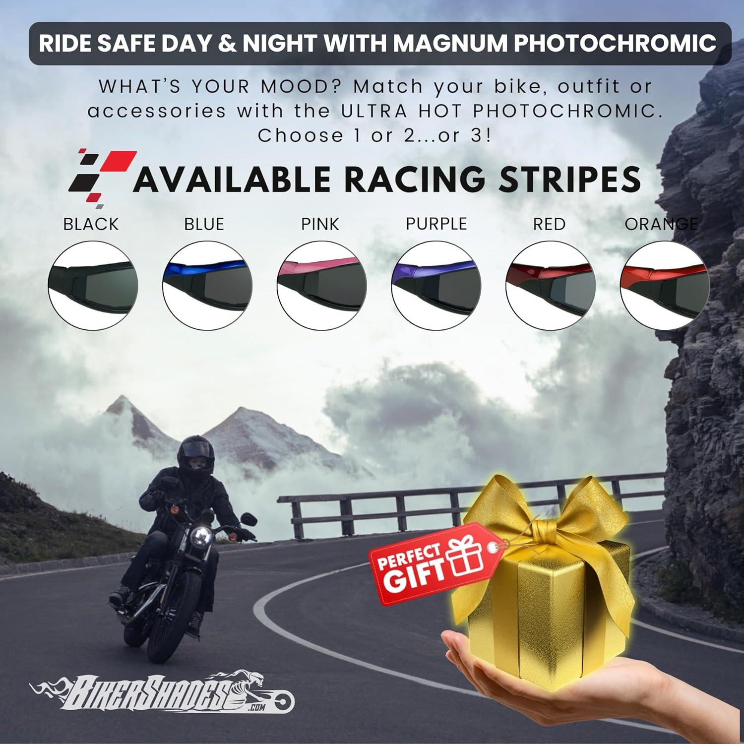 Gafas de Seguridad Bikershades Fotoquímicas Transicionales