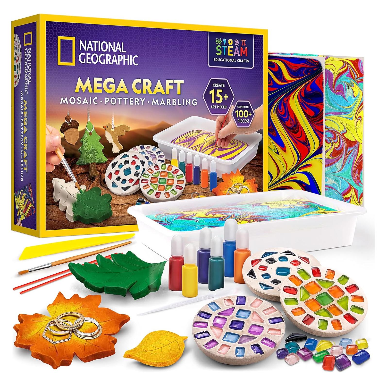 Kit de Manualidades Mega National Geographic 3 en 1