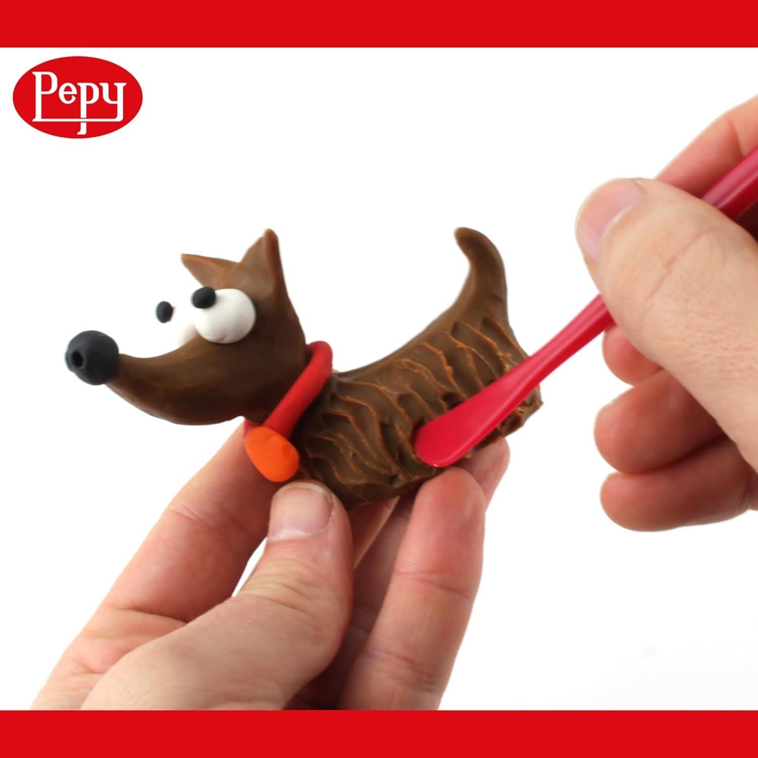 Juego de Herramientas de Escultura Pepy 35 Piezas para Arcilla