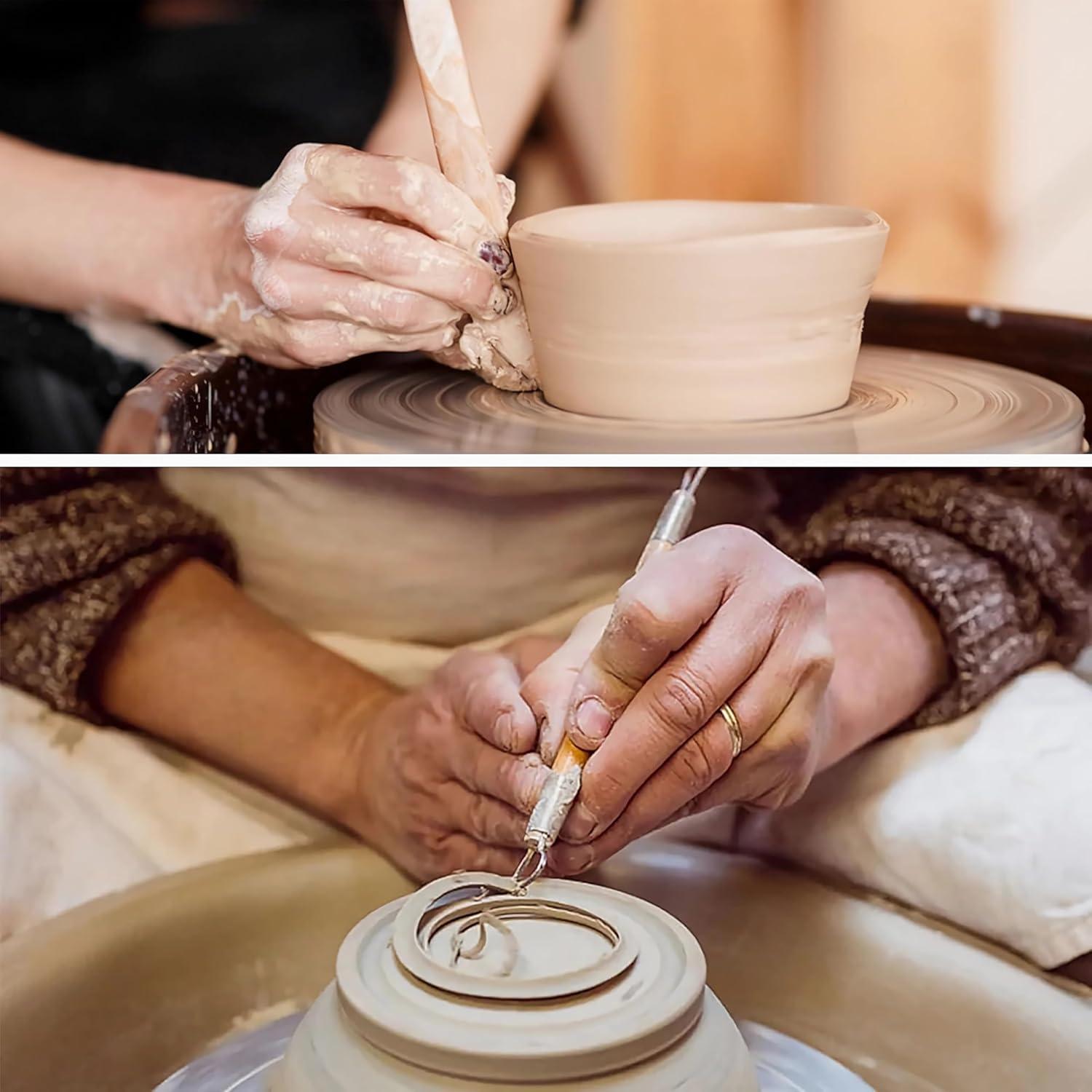 Juego de Herramientas de Escultura en Arcilla LINPHCEY 9 Piezas