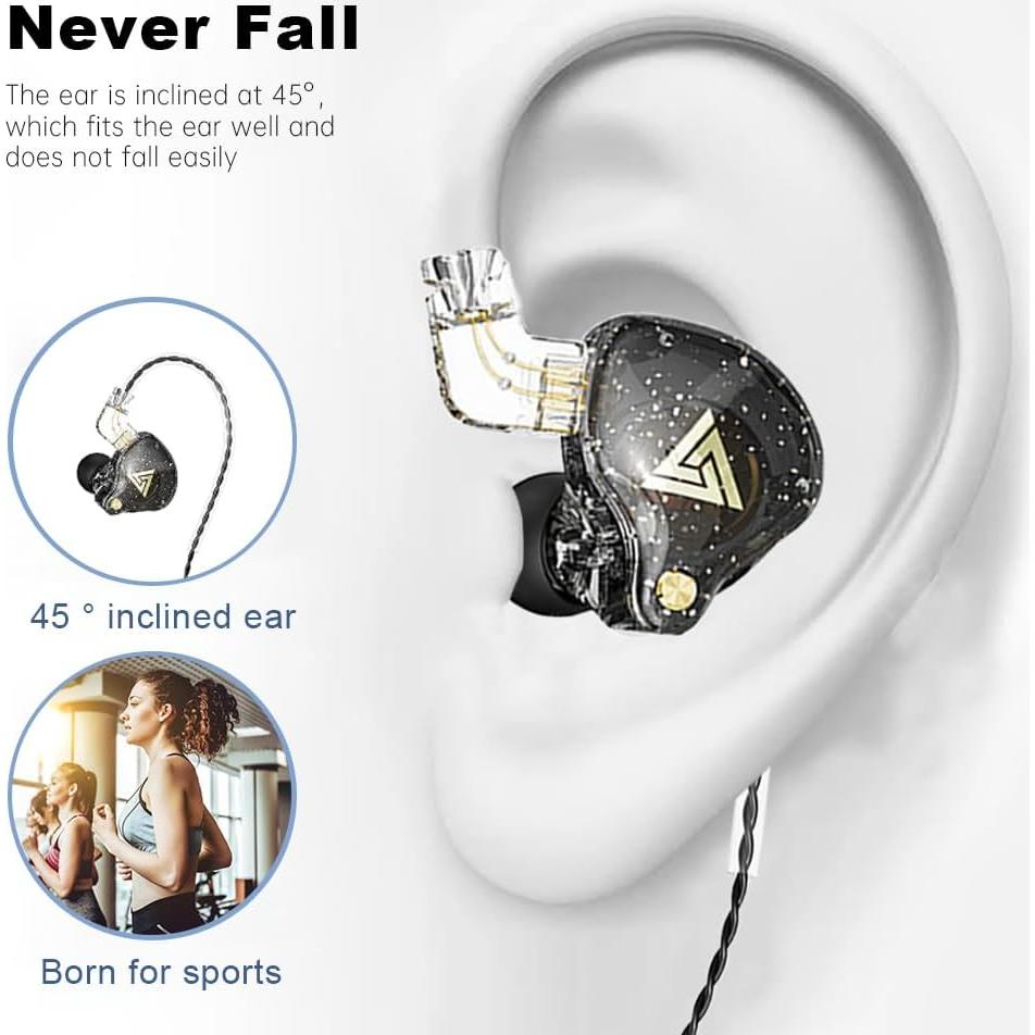 Auriculares Gaming QKZ AK6 PRO In Ear 10mm Sonido Bajo