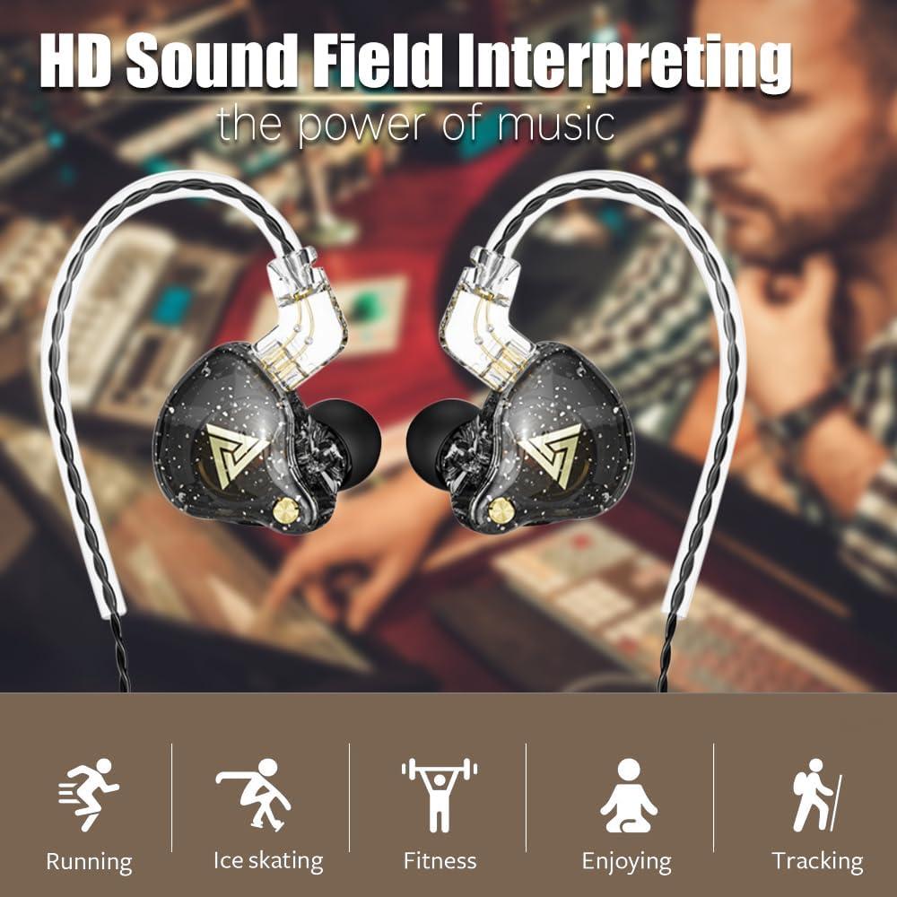 Auriculares Gaming QKZ AK6 PRO In Ear 10mm Sonido Bajo