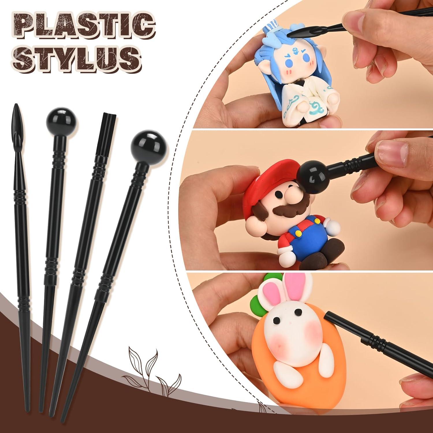 Kit de Herramientas de Arcilla JRKOO 28 PCS para Escultura