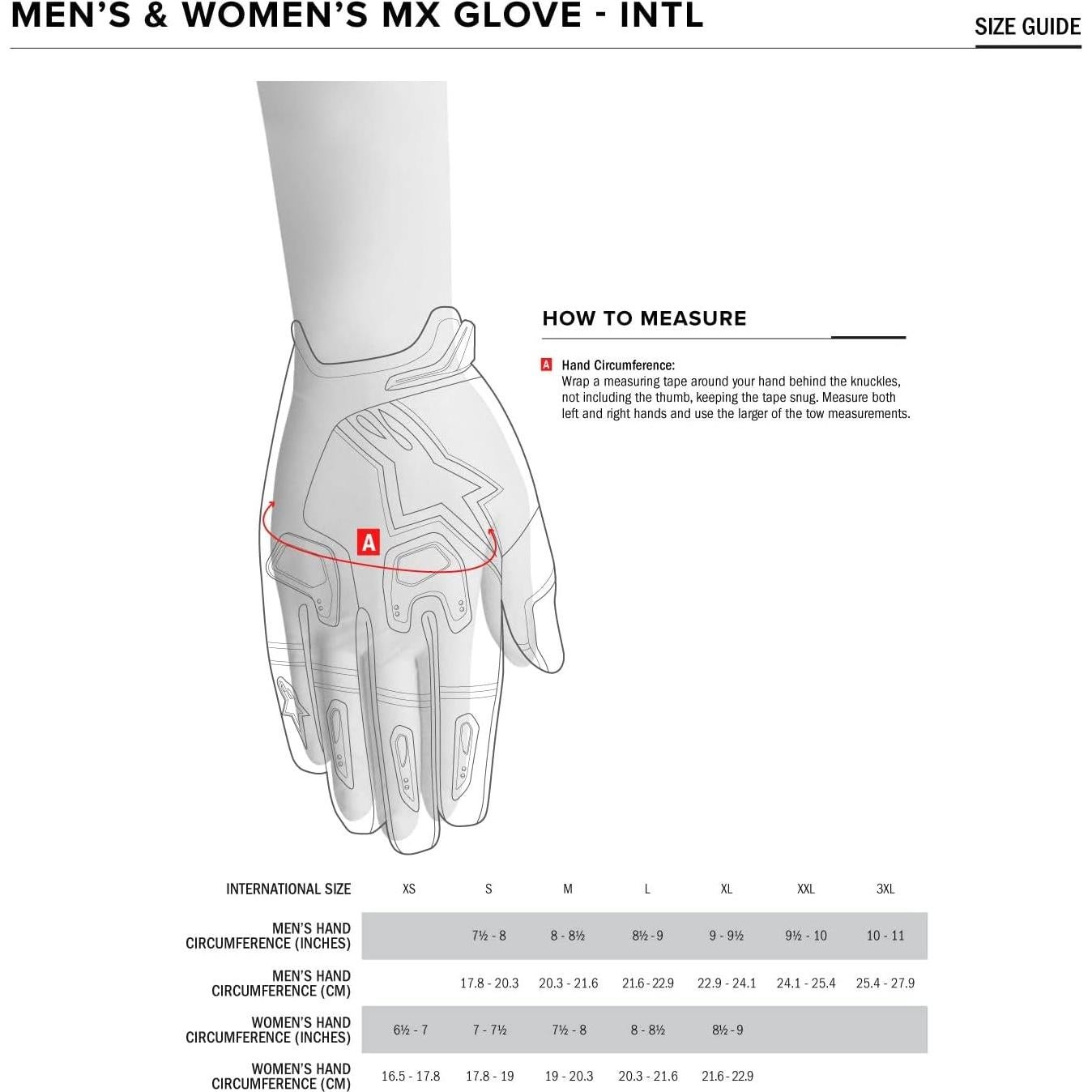 Guantes Off-Road Alpinestars Thermo Shielder Negro M