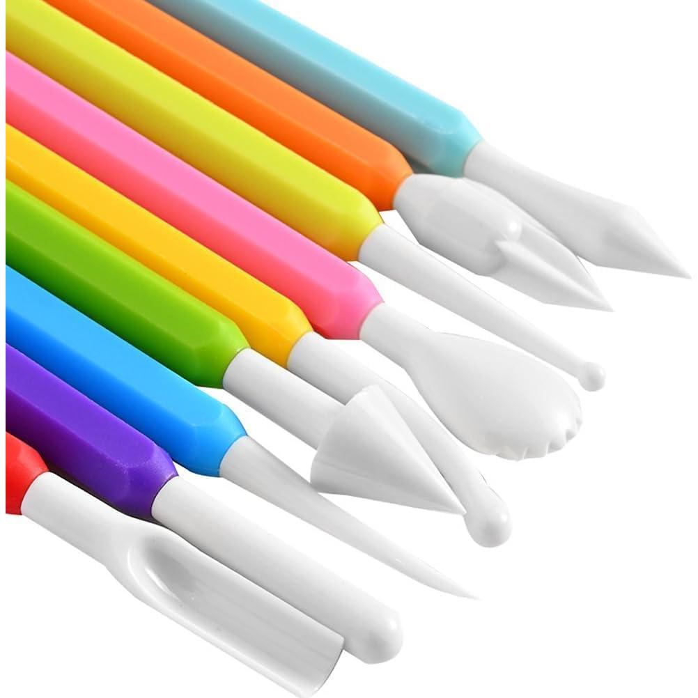 Kit de Herramientas de Escultura en Arcilla LINPHCEY 9 Piezas