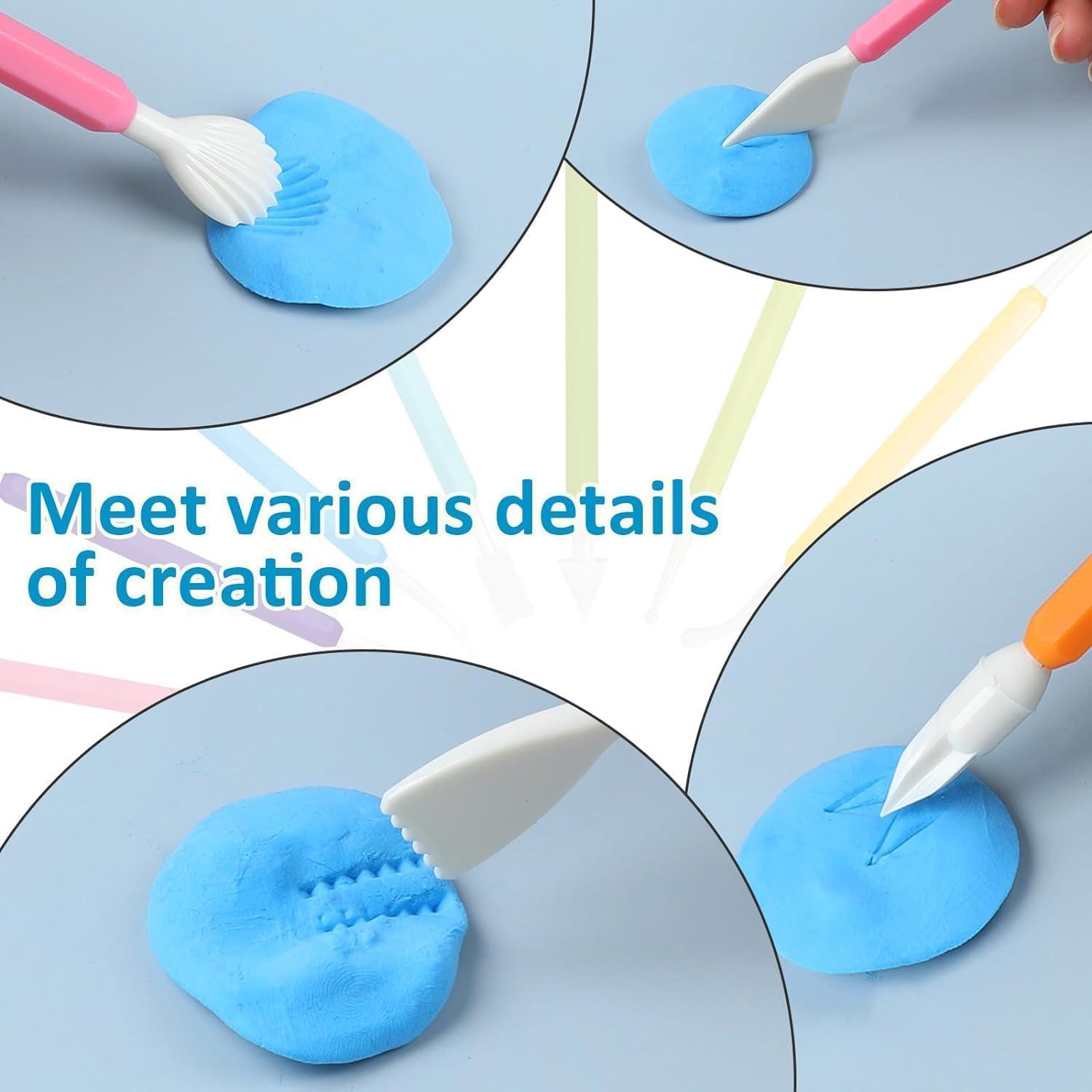 Kit de Herramientas de Escultura en Arcilla LINPHCEY 9 Piezas