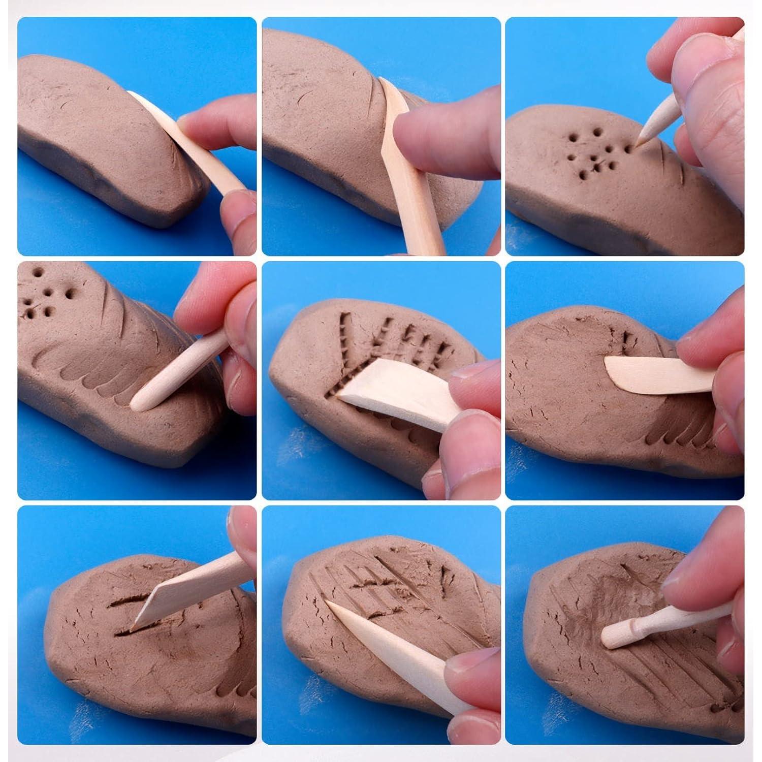 Set de Herramientas de Arte Langqun 41 Piezas para Arcilla