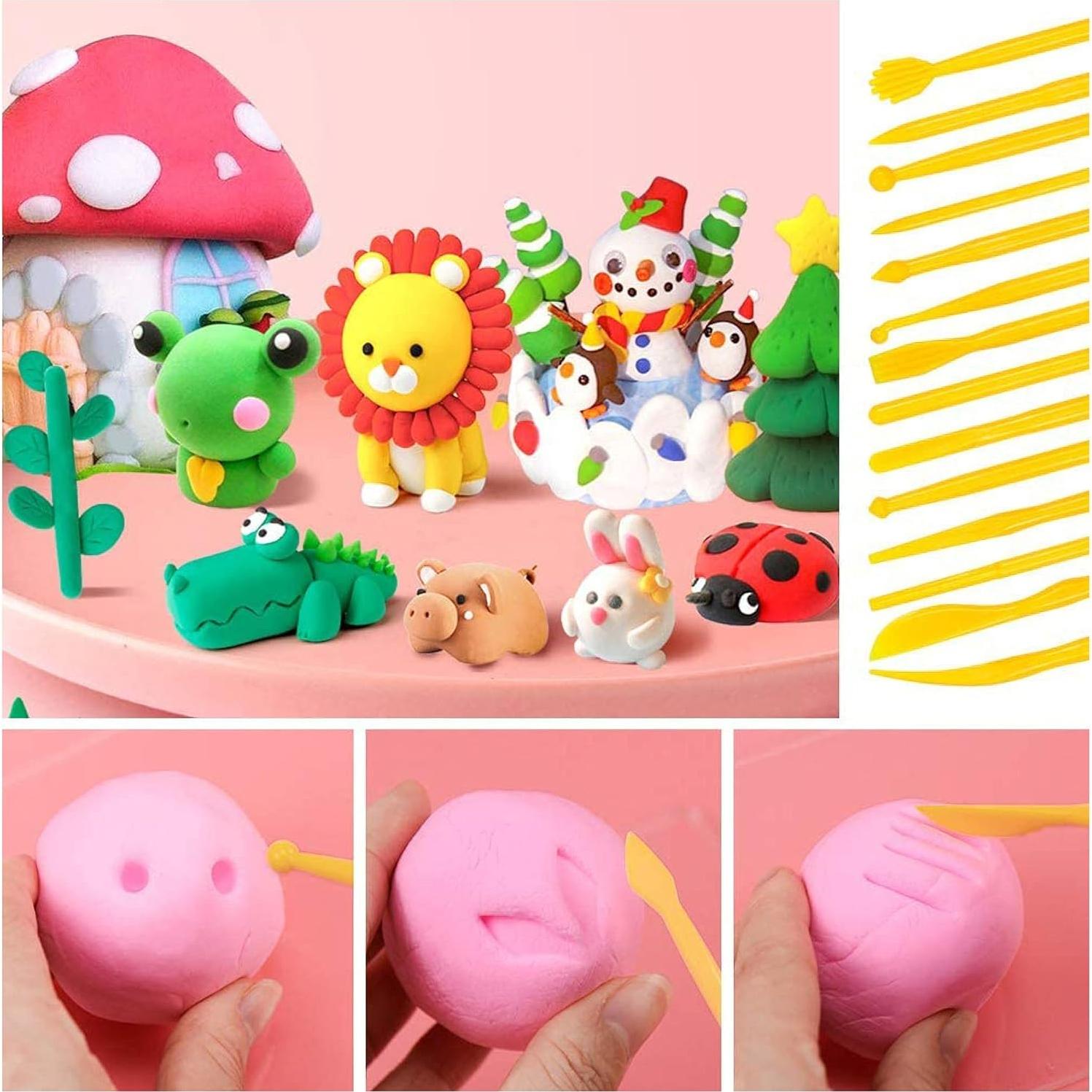 Set de Herramientas de Arte Langqun 41 Piezas para Arcilla