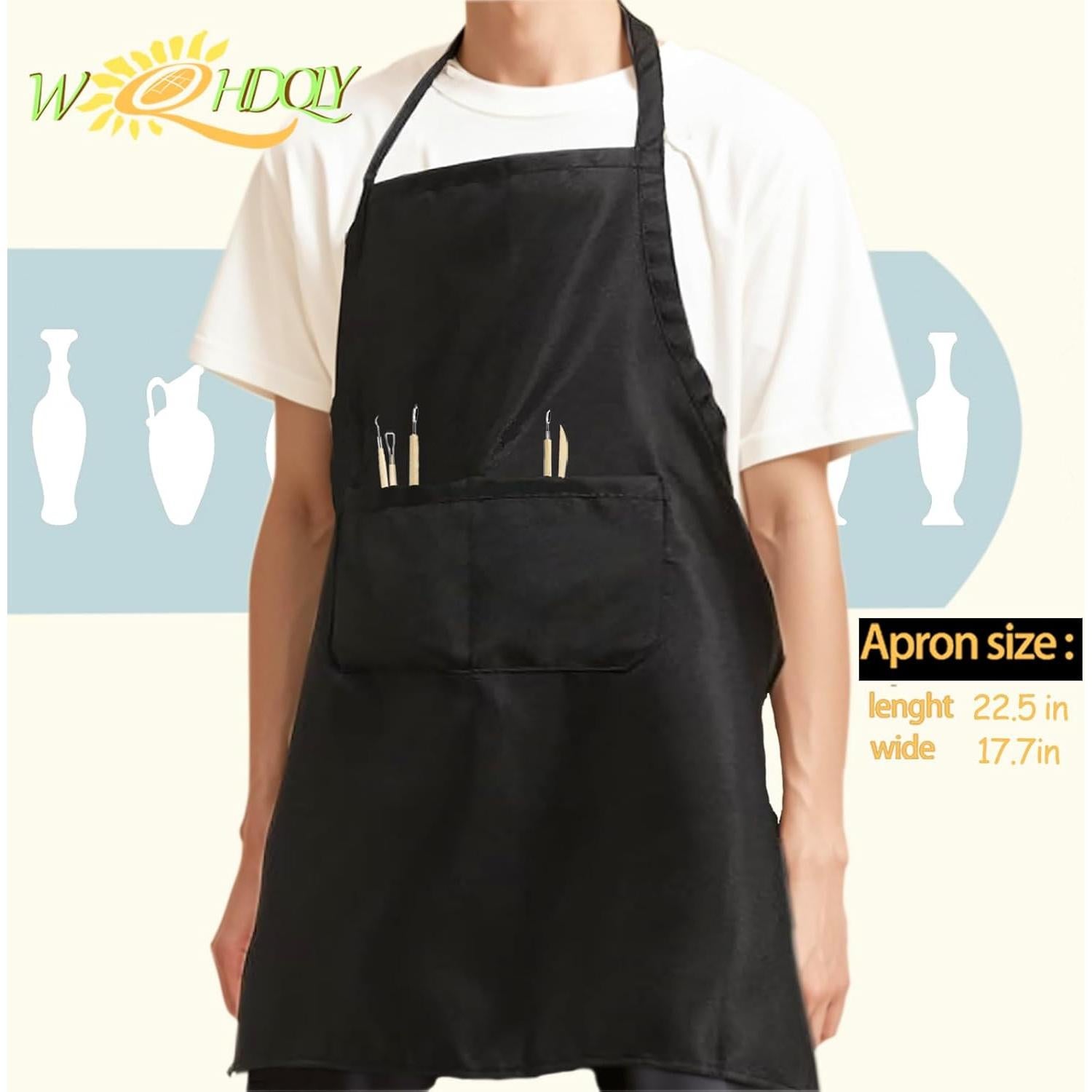 Kit de Herramientas de Cerámica WQHDQLY 45 Piezas para Modelado