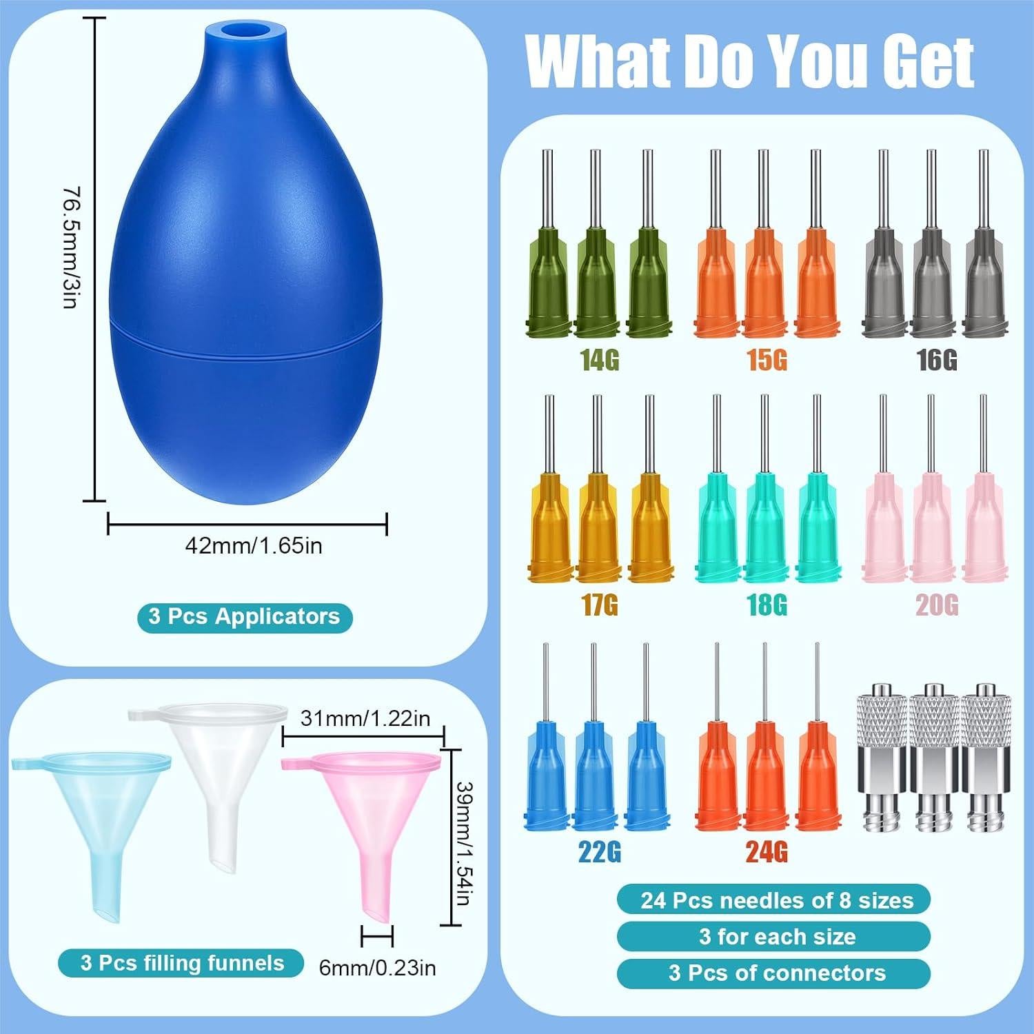 Botellas de Deslizamiento Frienda para Cerámica 3 Piezas