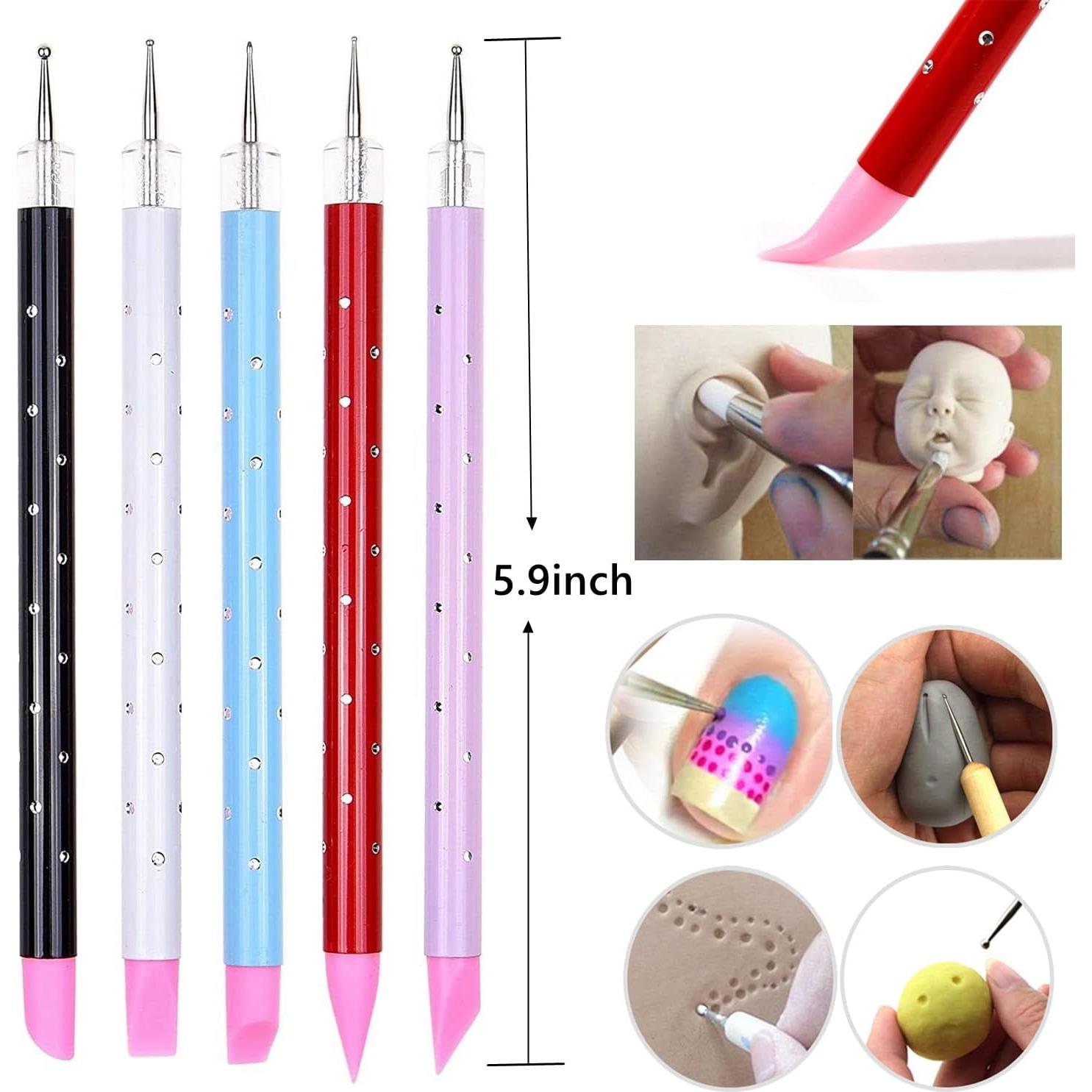 Set de 25 Herramientas de Escultura de Arcilla Polimérica Artzuvs