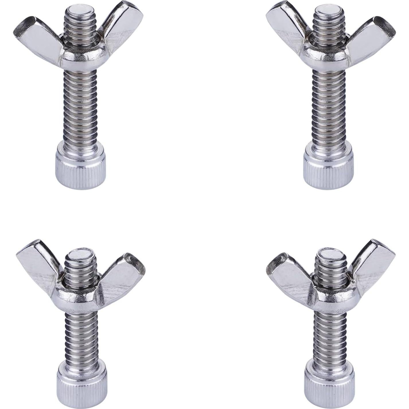 Juego de Pasadores de Acero Inoxidable LEOLIO - 4 Piezas